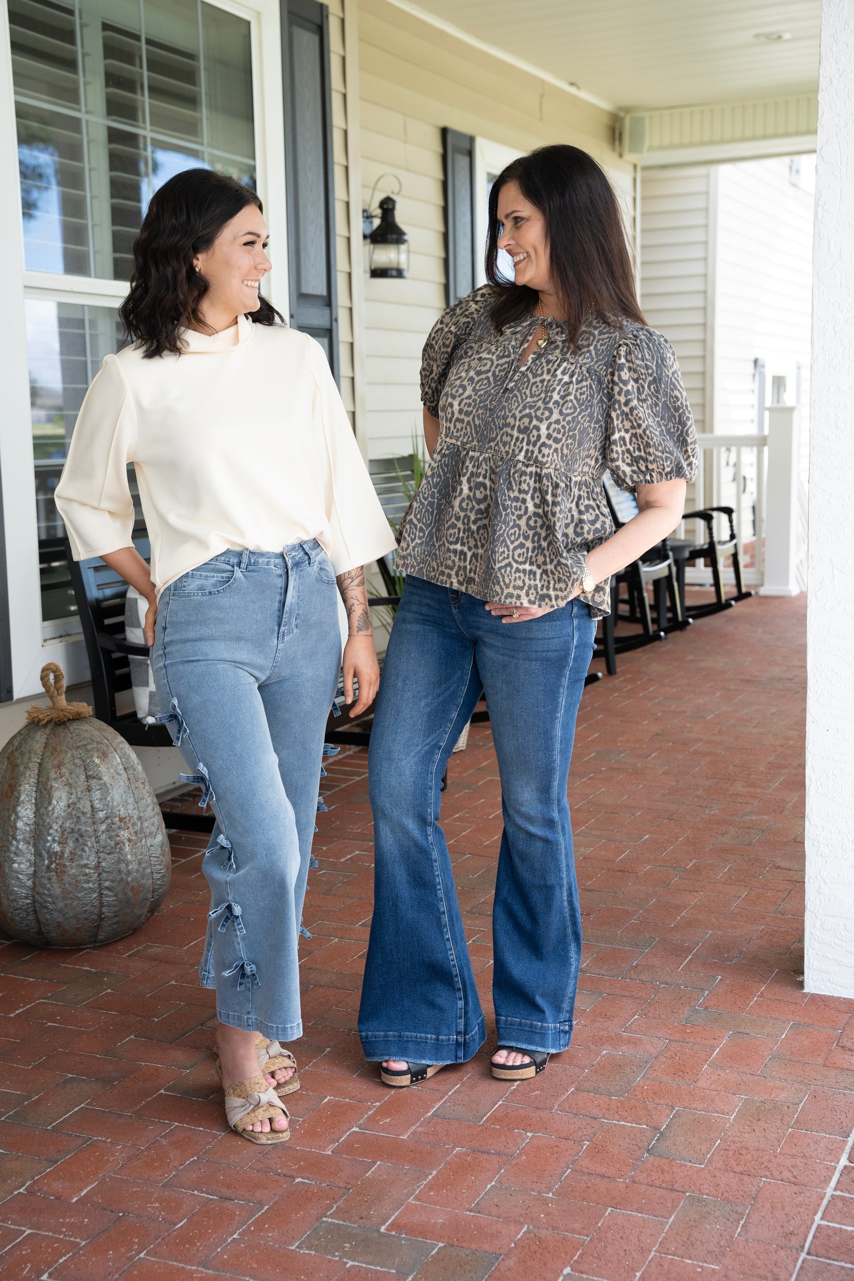 Modeling Denim & Magnolias clothing