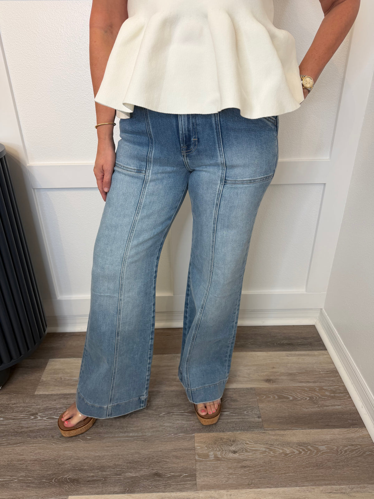 HIDDEN Frontline Flare Jeans