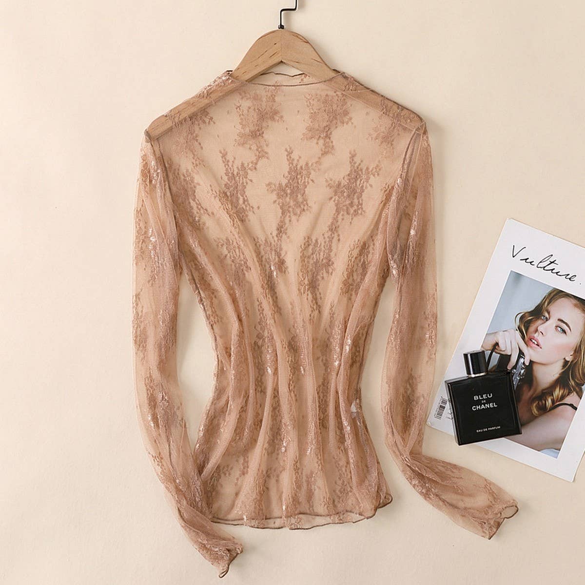 Mesh Blouse