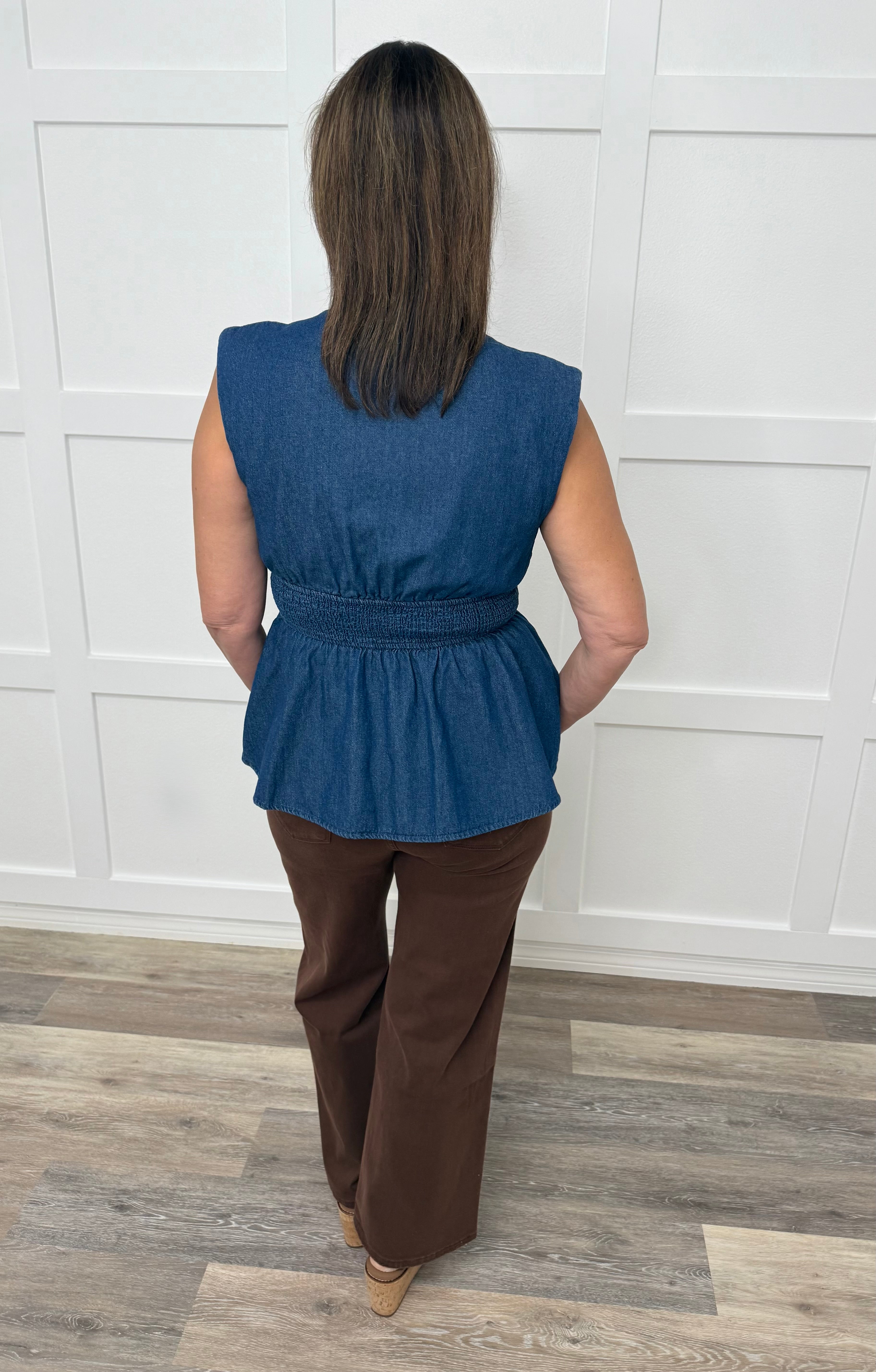 The Indigo Charm Top