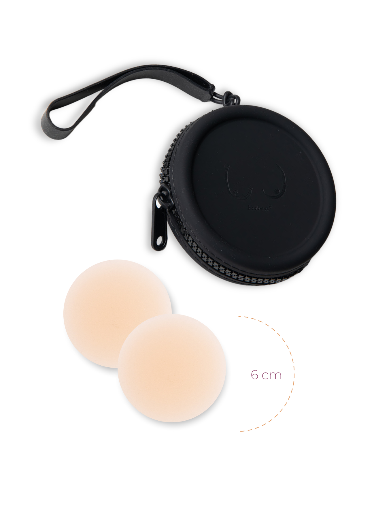 X1 Silicone Travel Case + x1 Pair of "Headlight Hiders"
