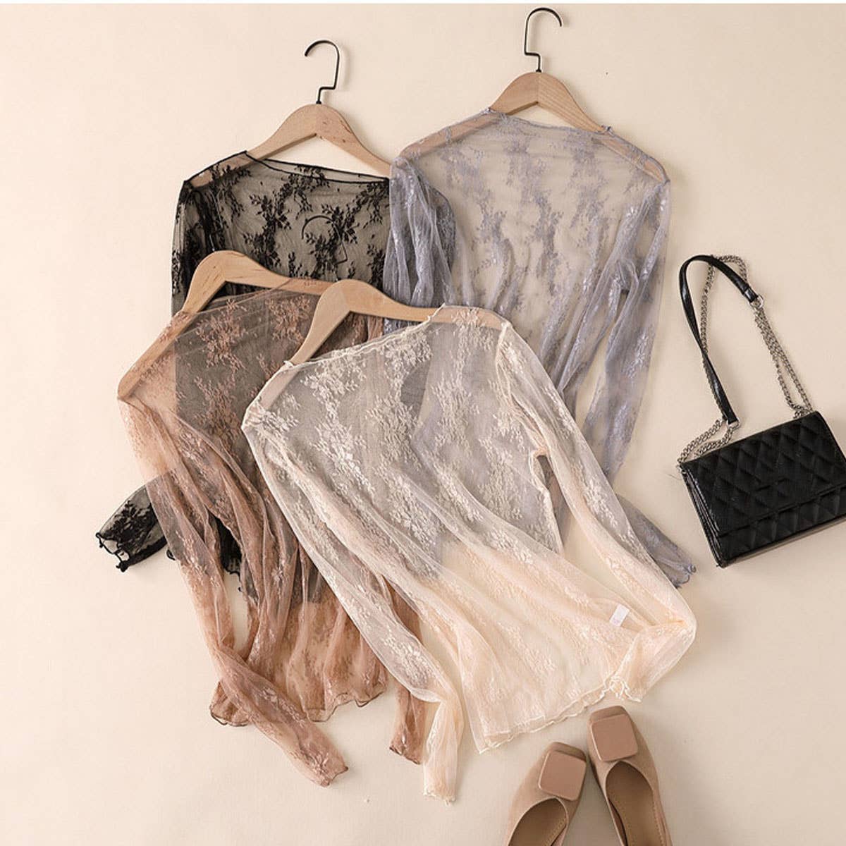 Mesh Blouse