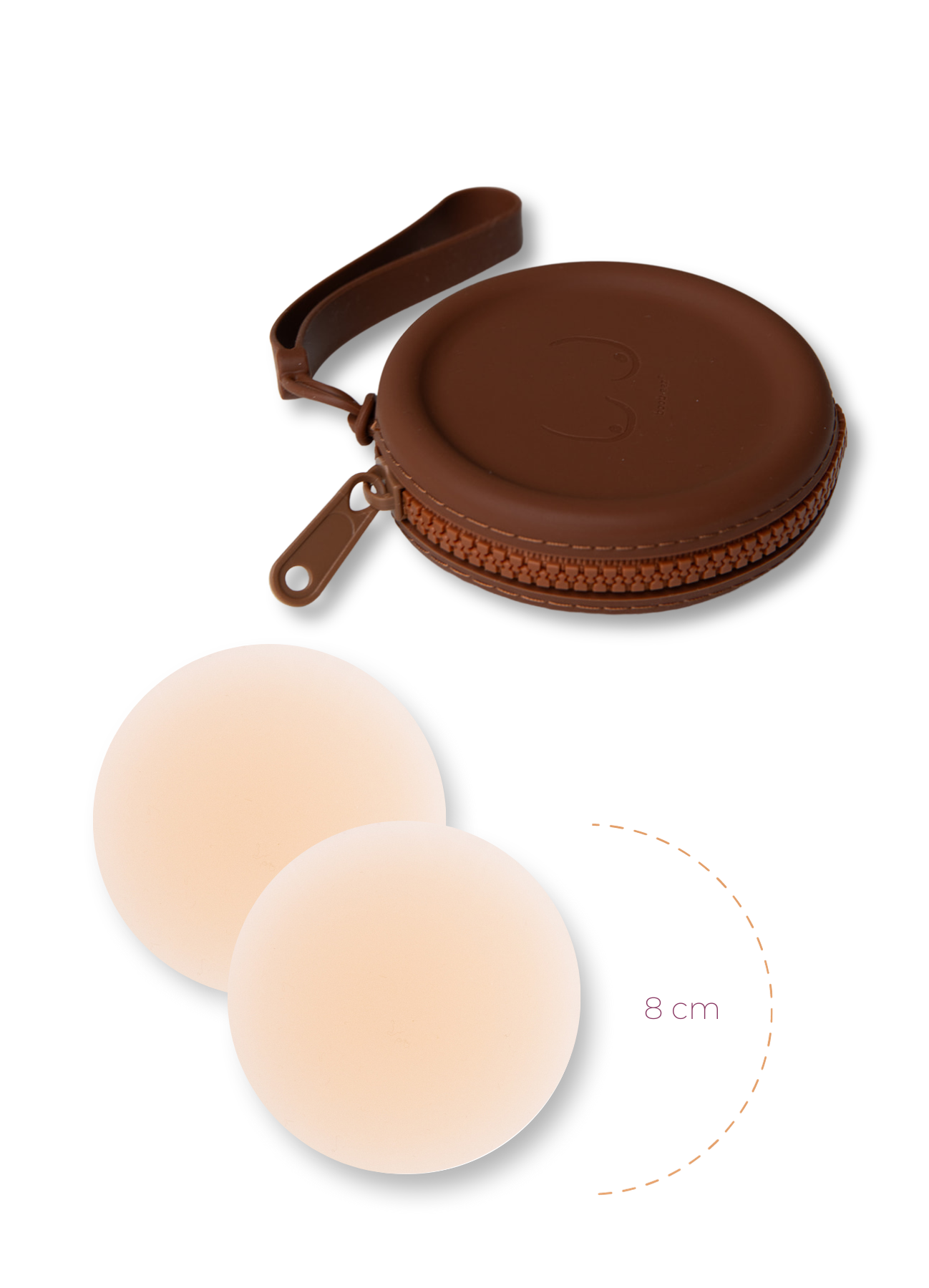 X1 Silicone Travel Case + x1 Pair of "Headlight Hiders"