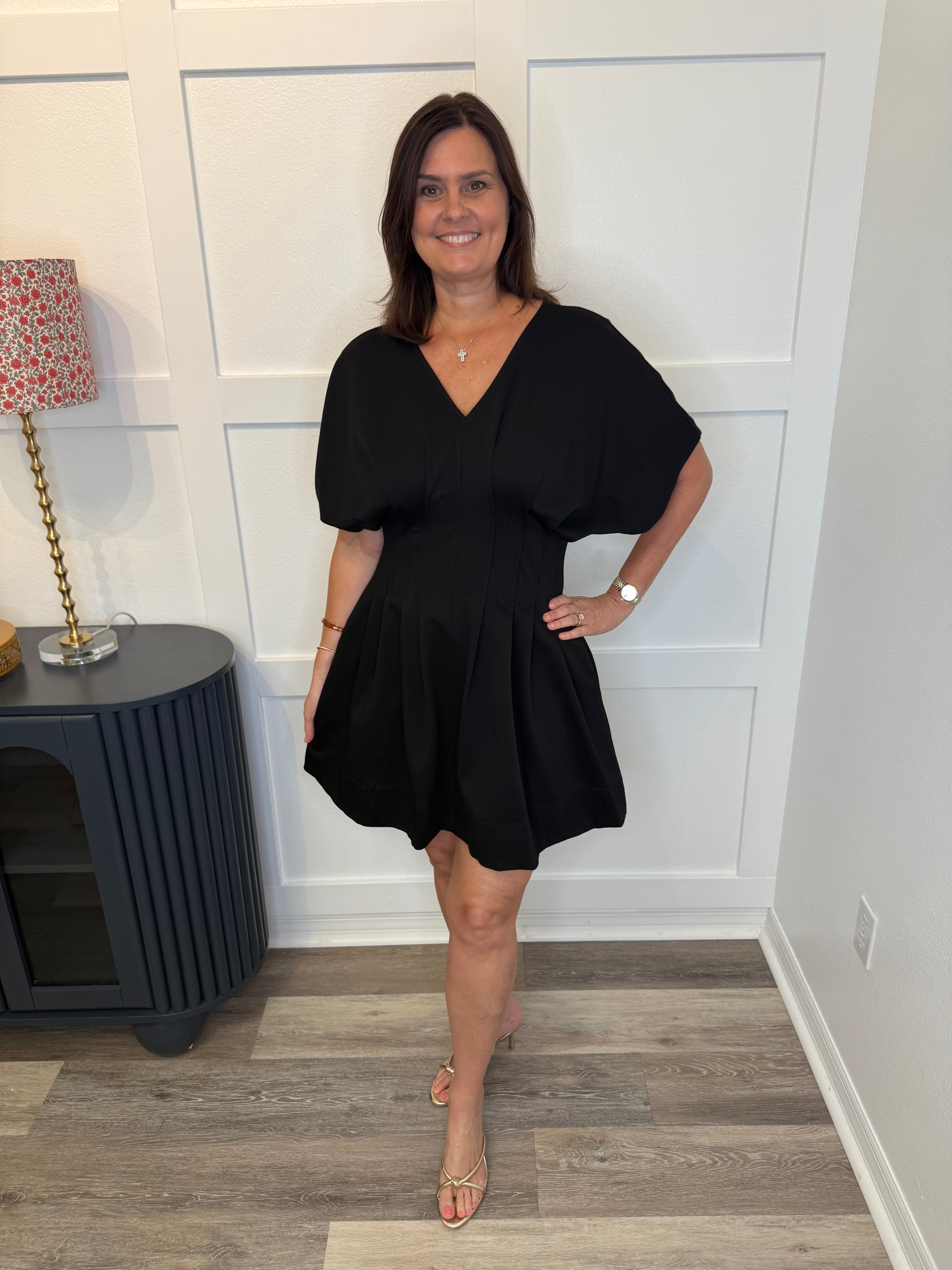 The Main Event Black Dress