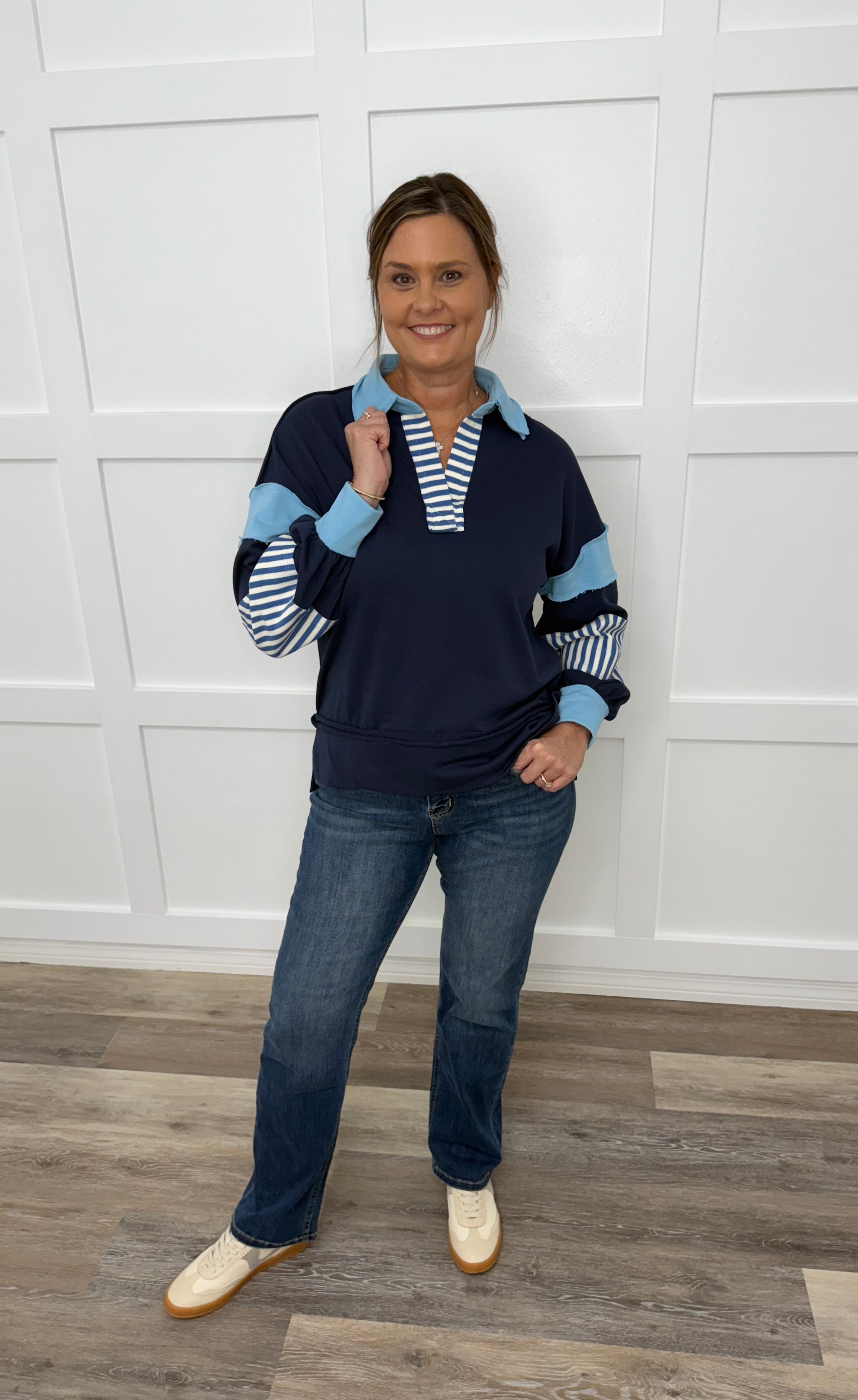 The Easy Days Top Navy