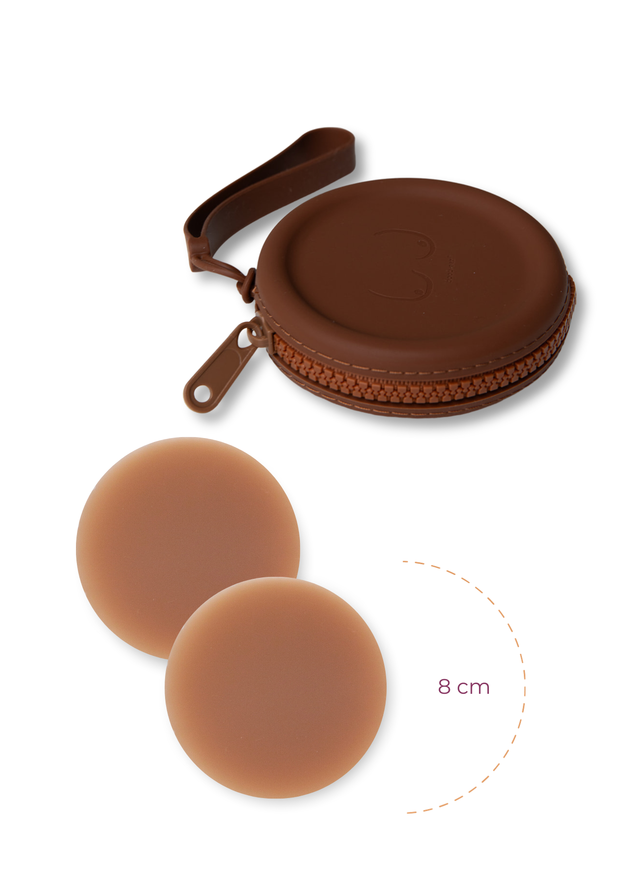 X1 Silicone Travel Case + x1 Pair of "Headlight Hiders"