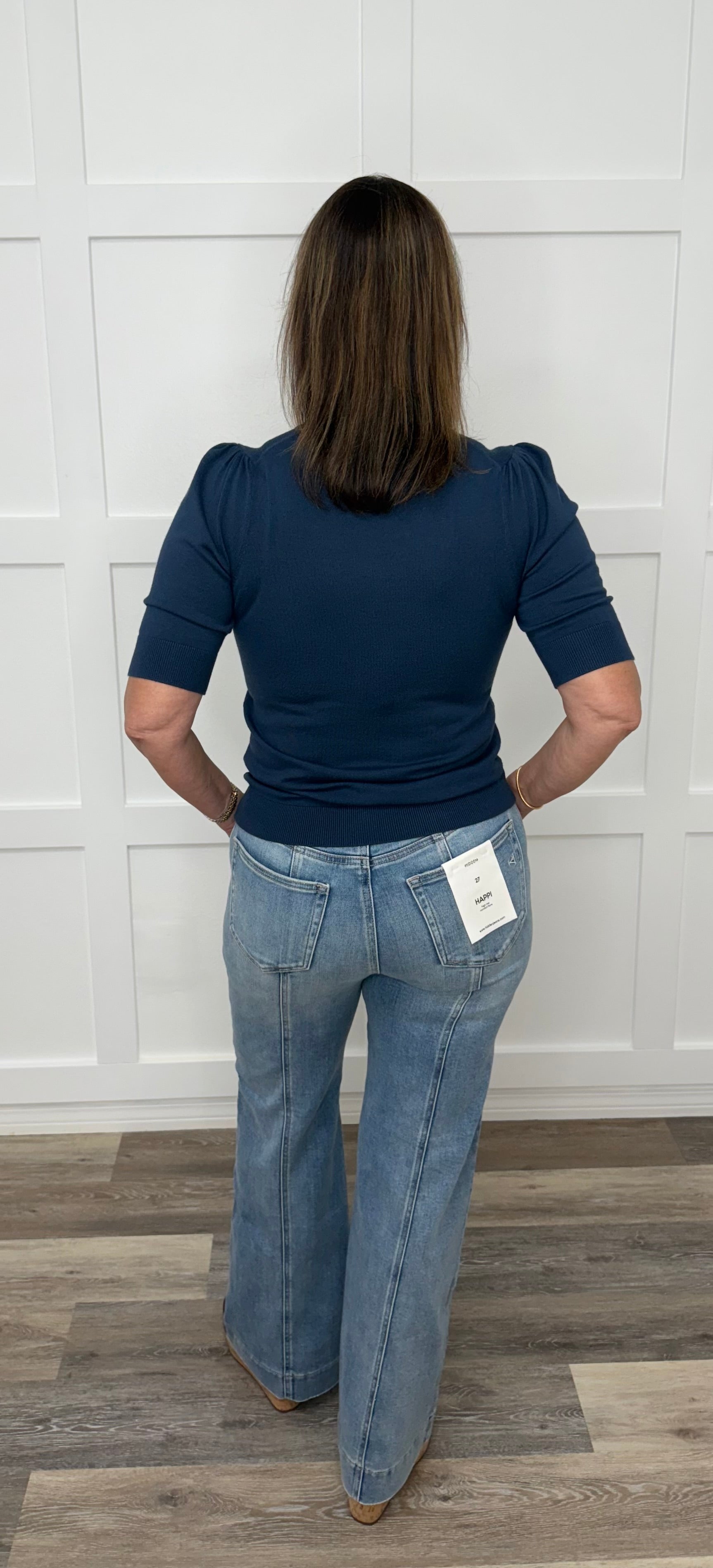 The Soft Touch Sweater Top Teal