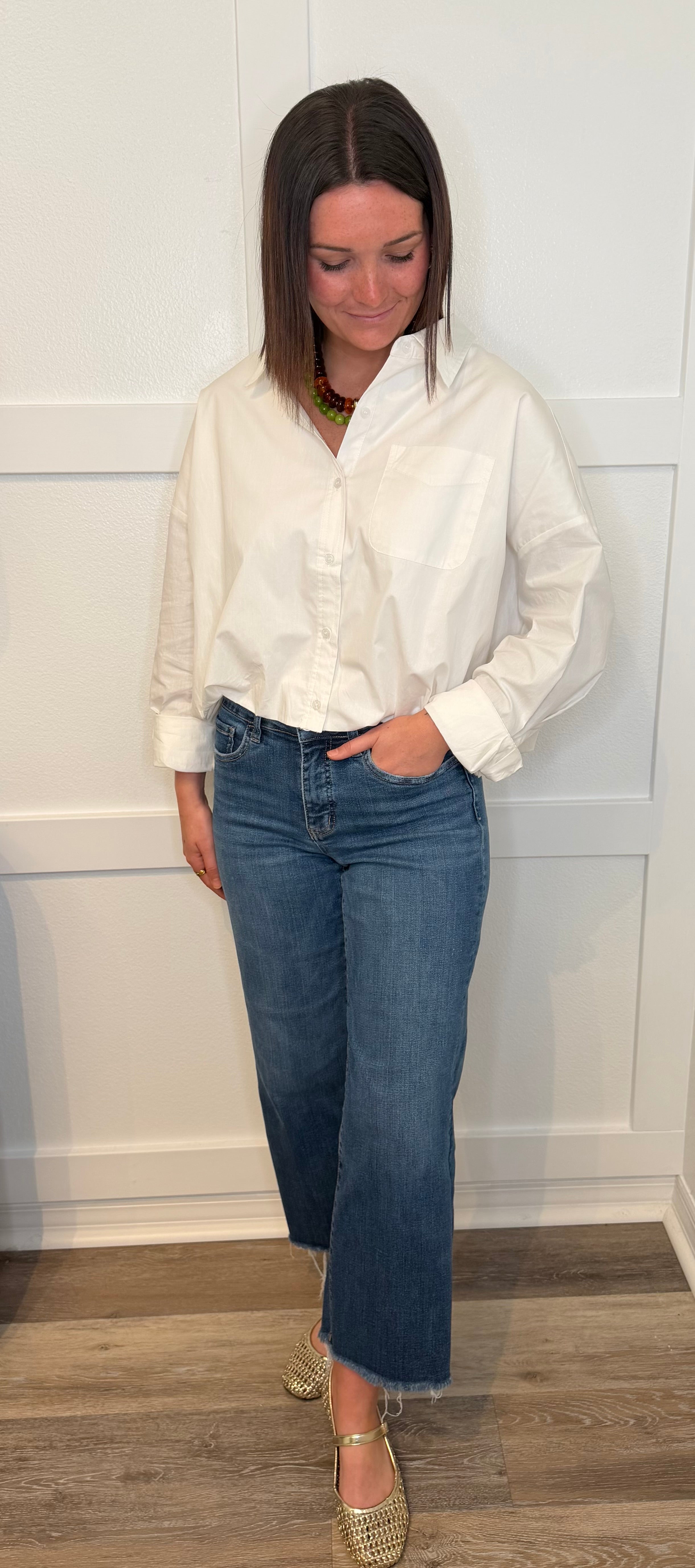 Perfect Bubble Hem Blouse