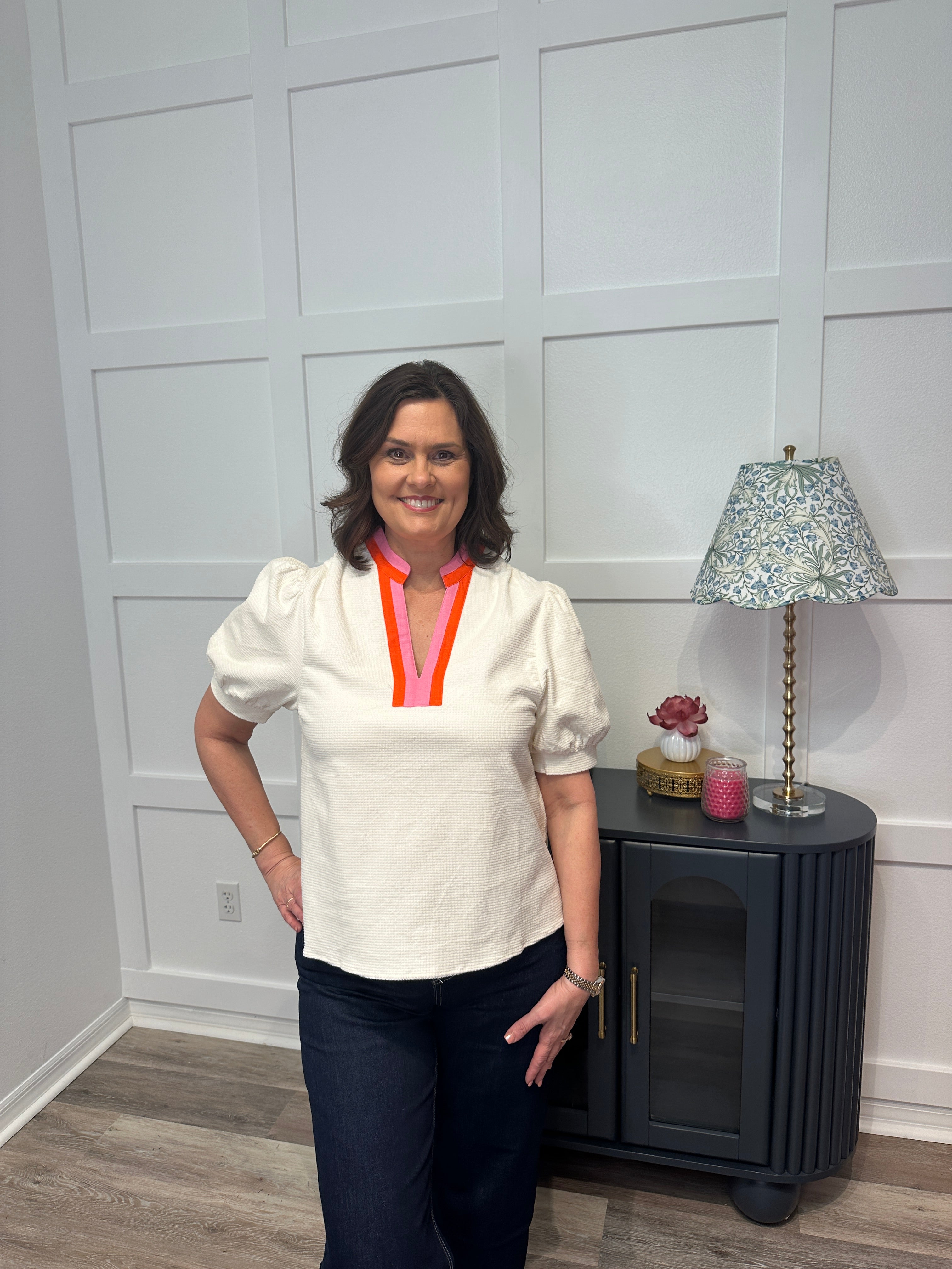 THML the Elara Textured Top