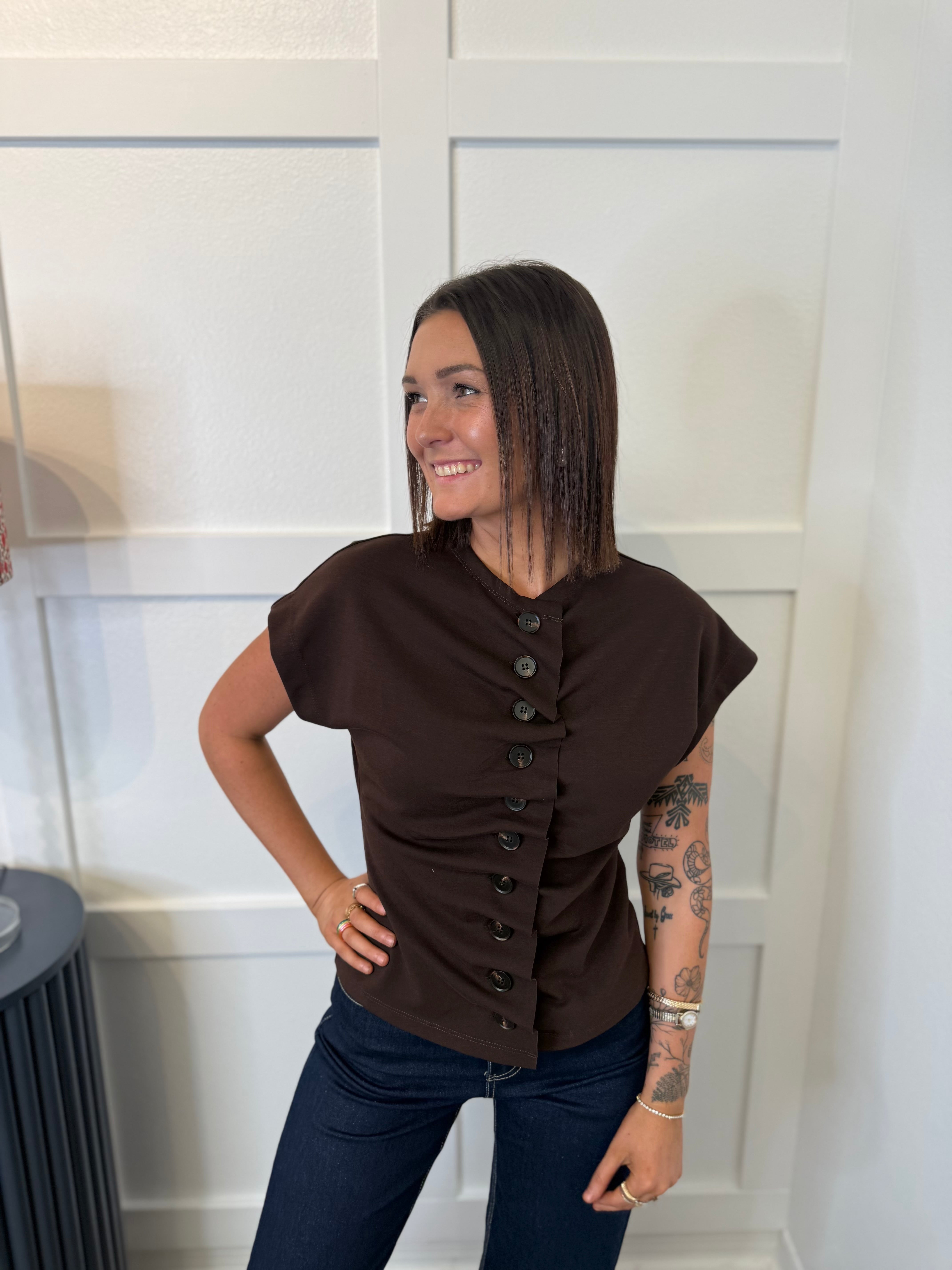 Harper Button Down Top
