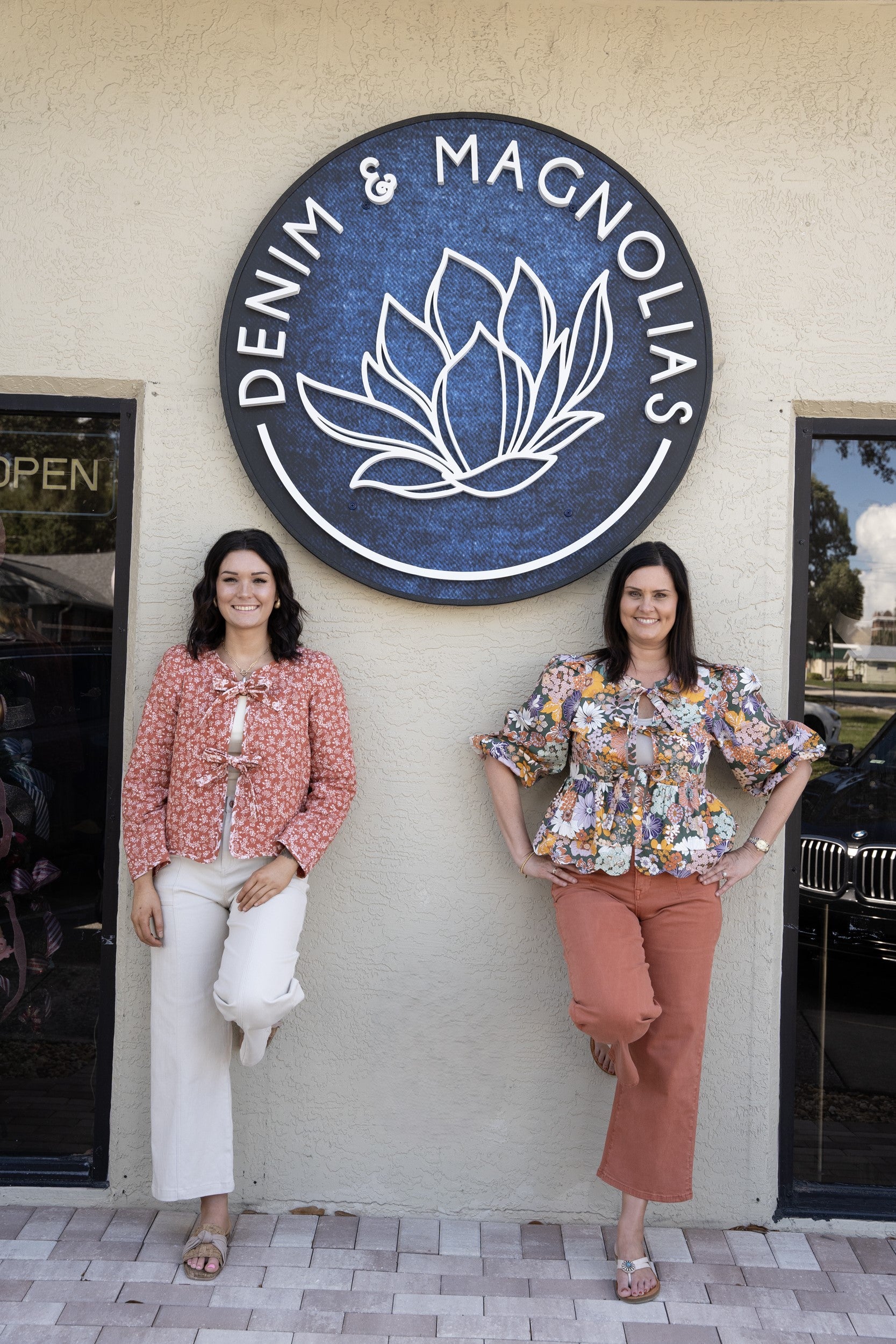 Outside of Denim & Magnolias store in Lake Placid, FL