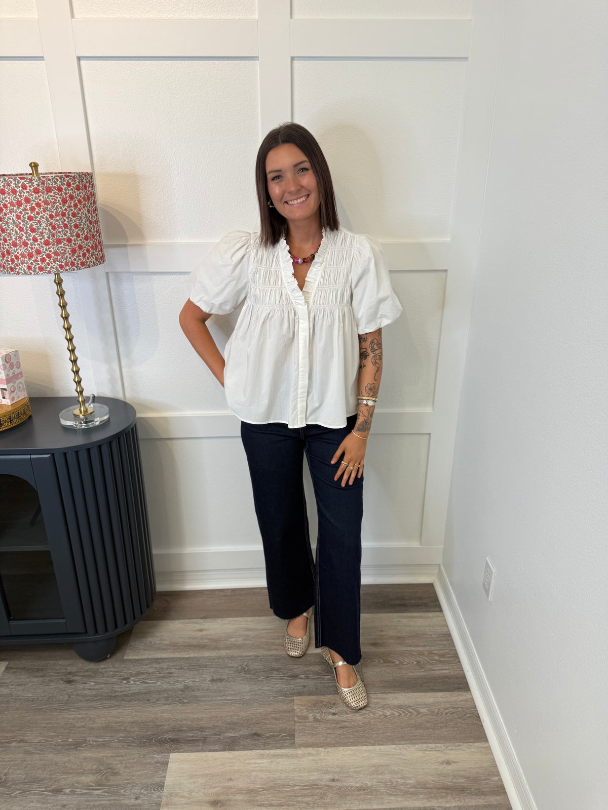 Classic Ruffle Top
