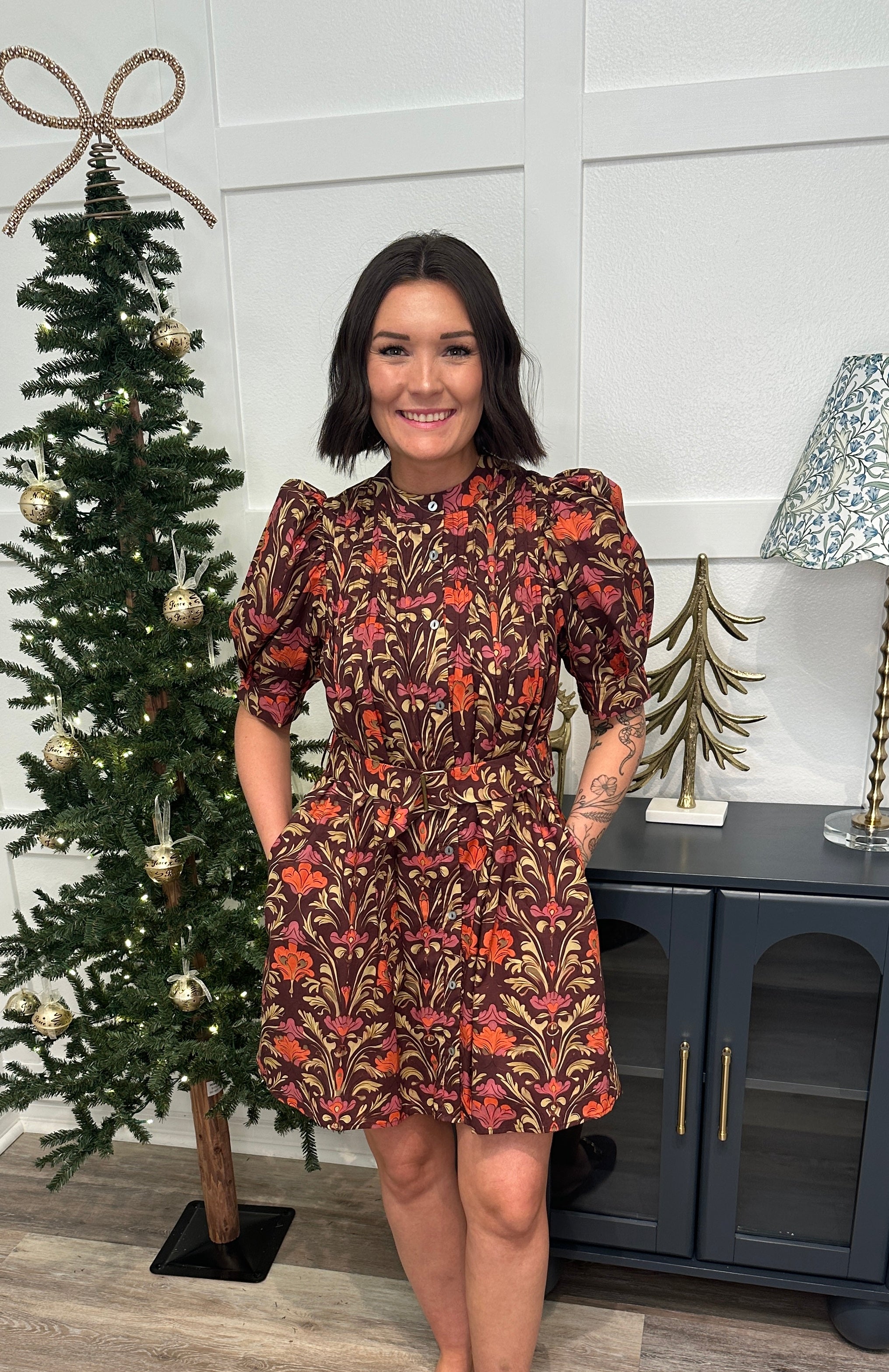 The Bordeaux Beauty Dress