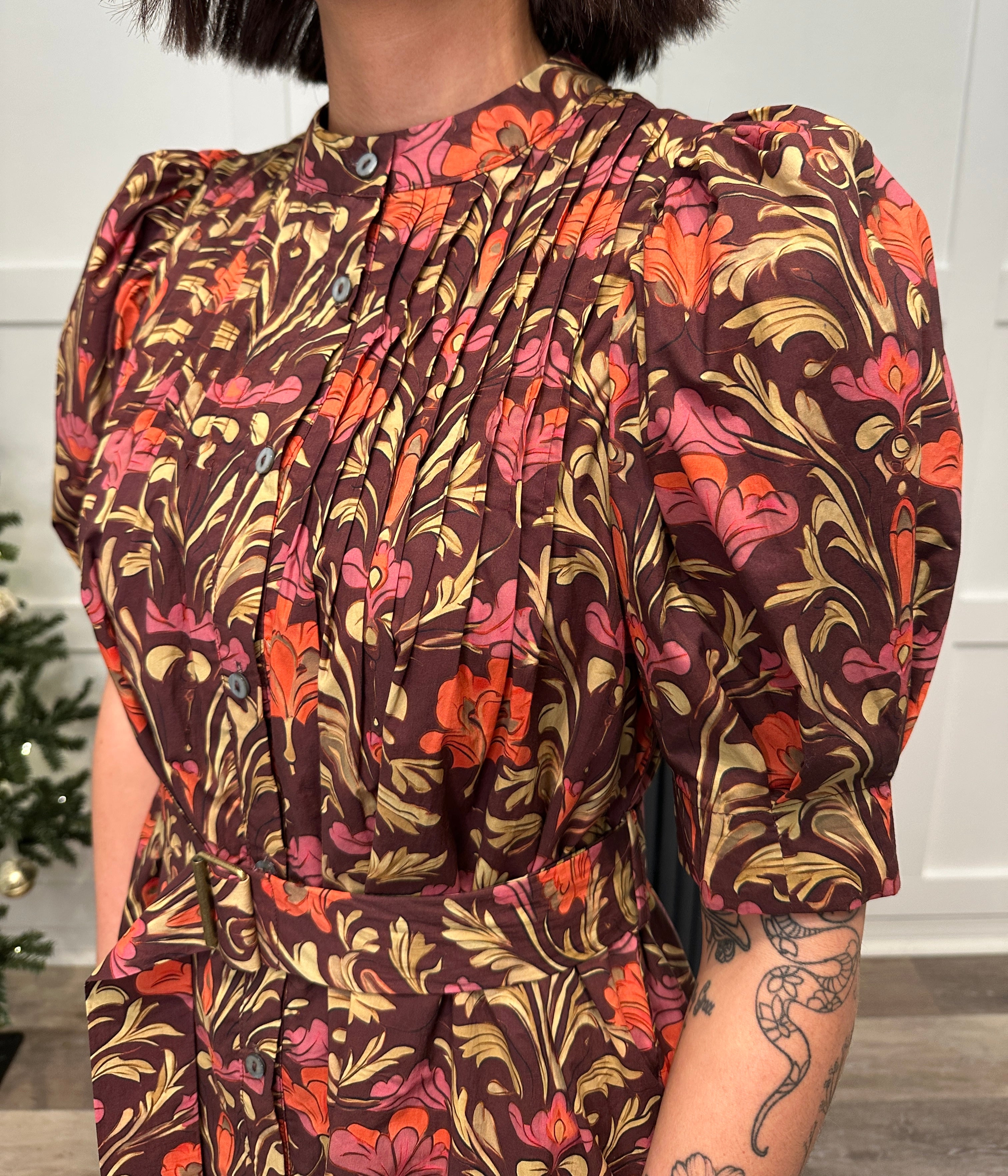 The Bordeaux Beauty Dress