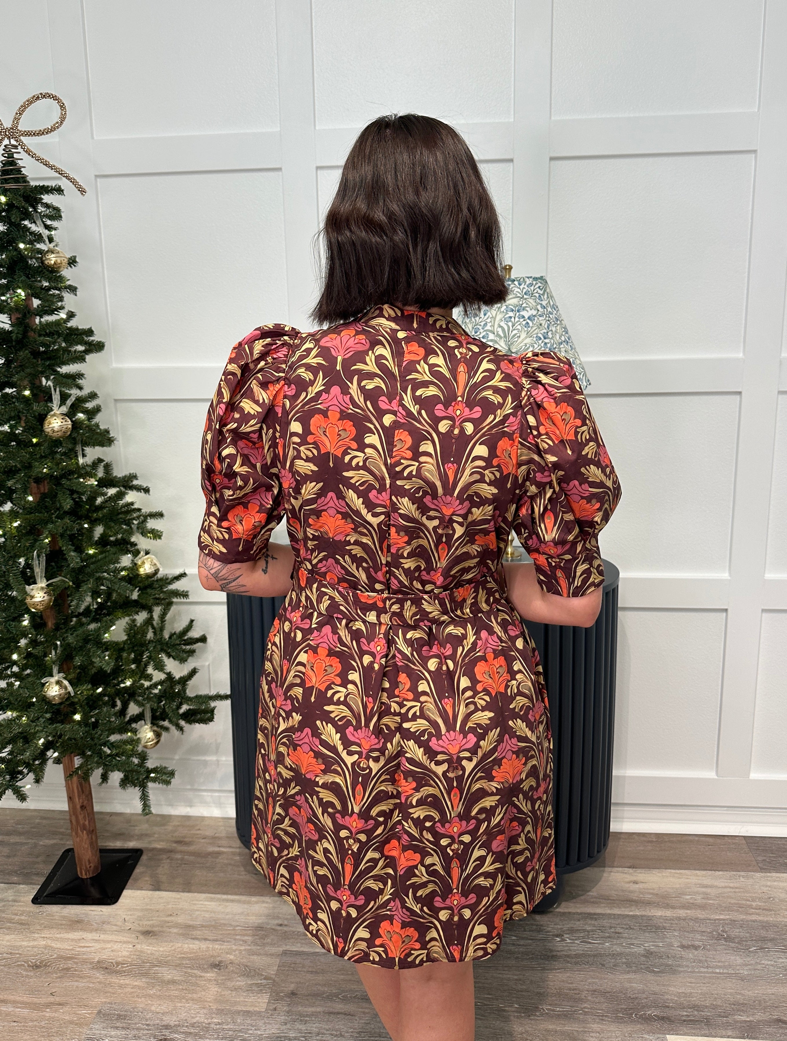 The Bordeaux Beauty Dress