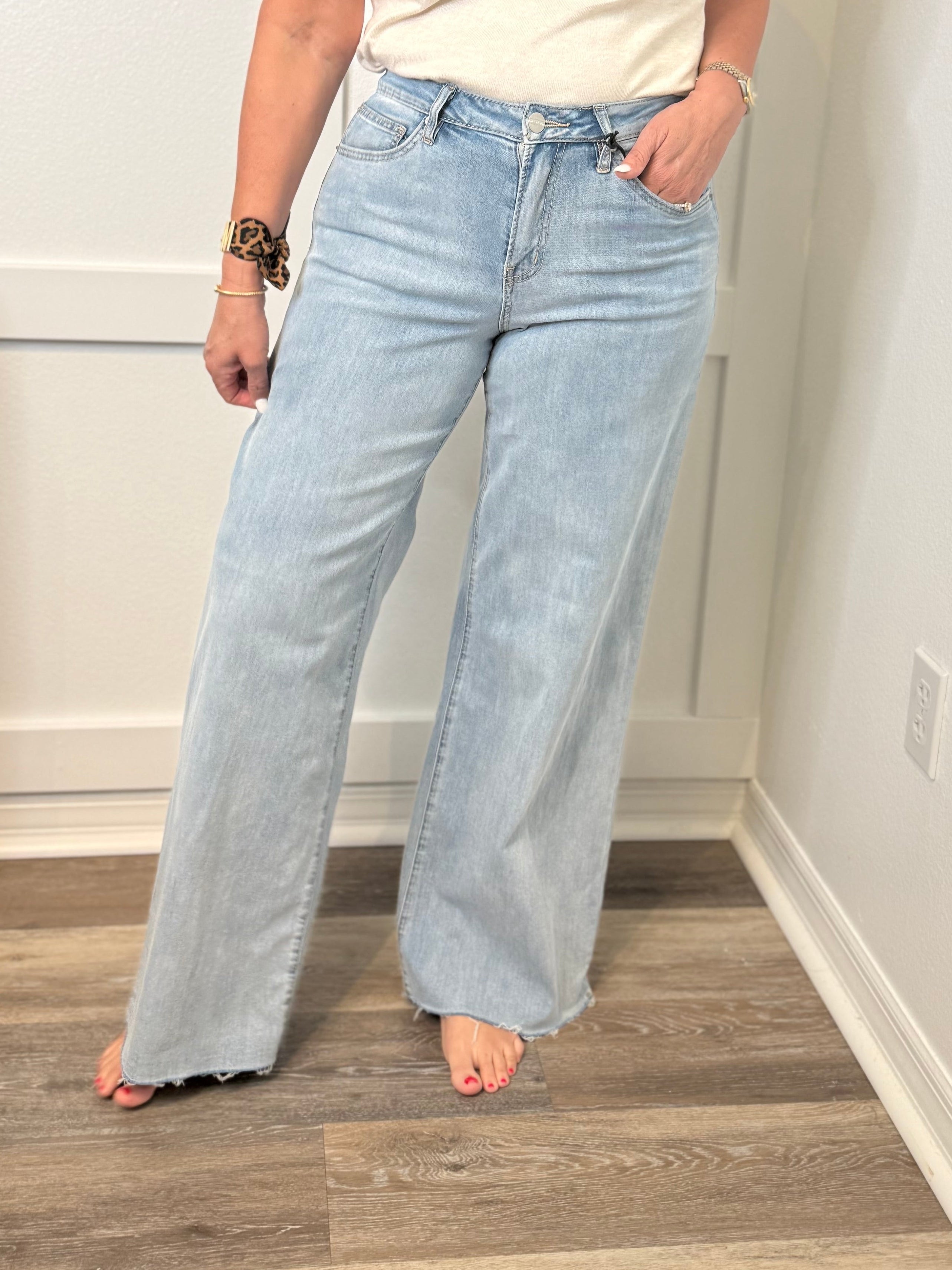 Mica High-Rise Vintage Washed Denim