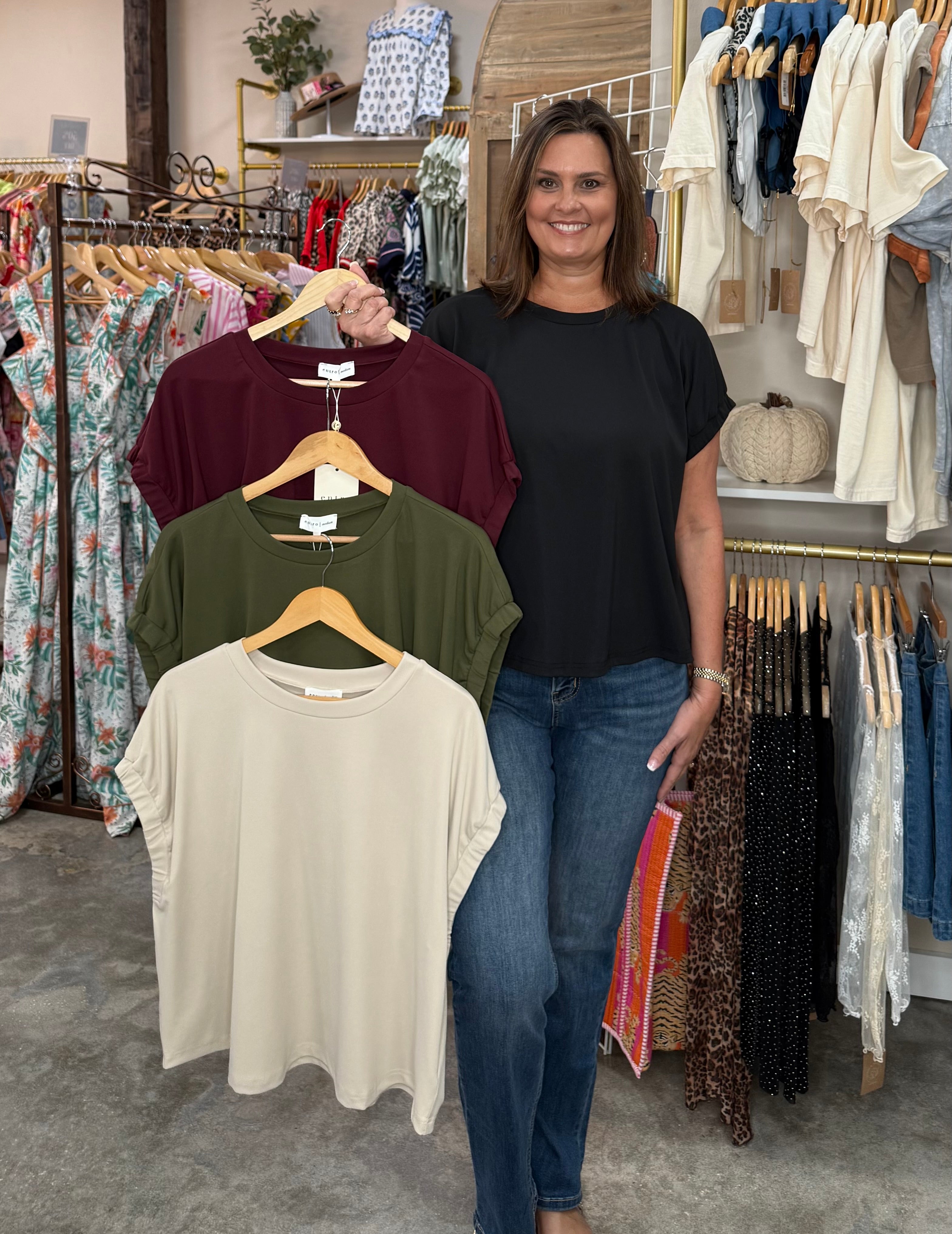 Effortless Dolman Blouse