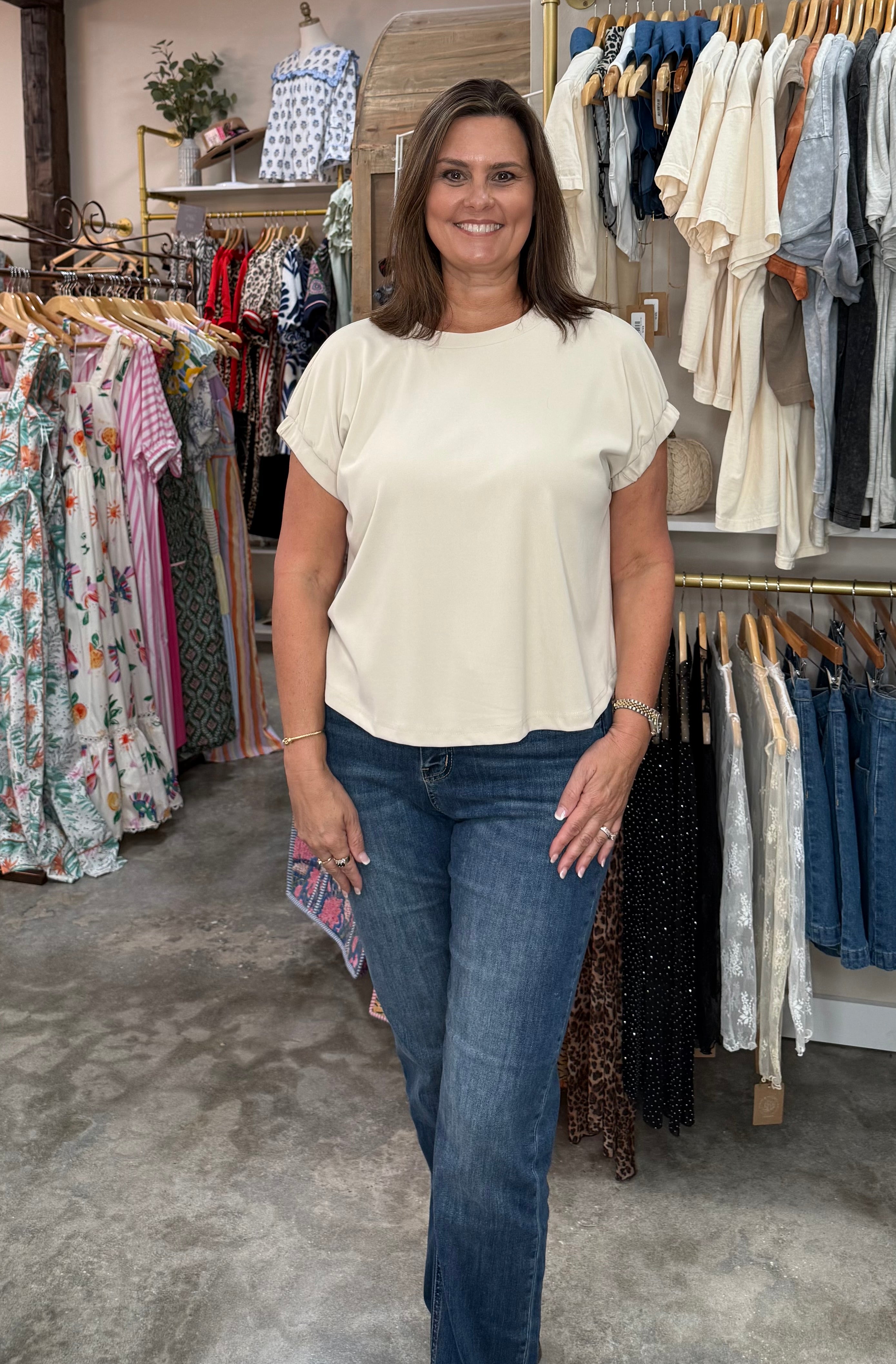 Effortless Dolman Blouse