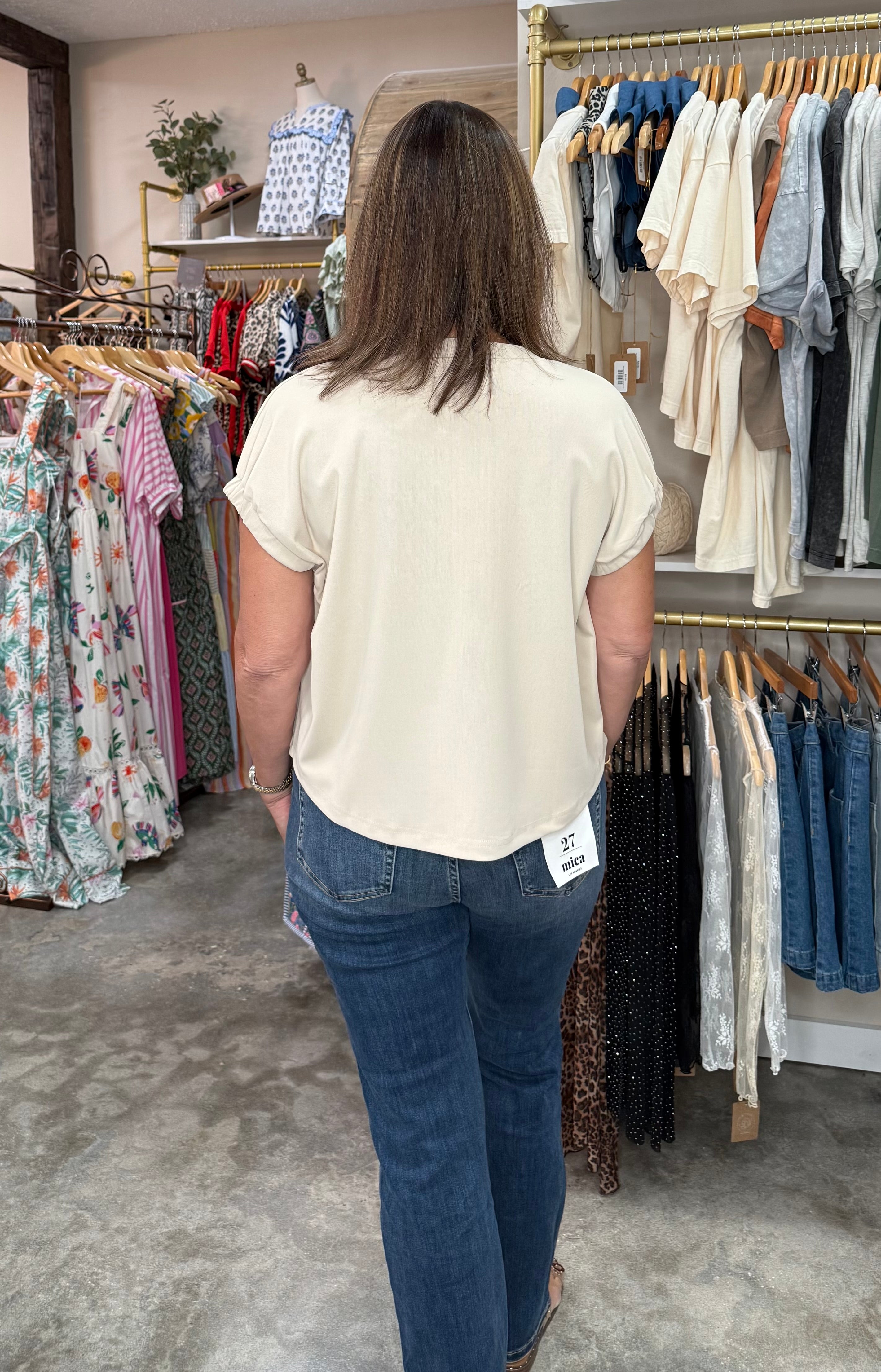 Effortless Dolman Blouse
