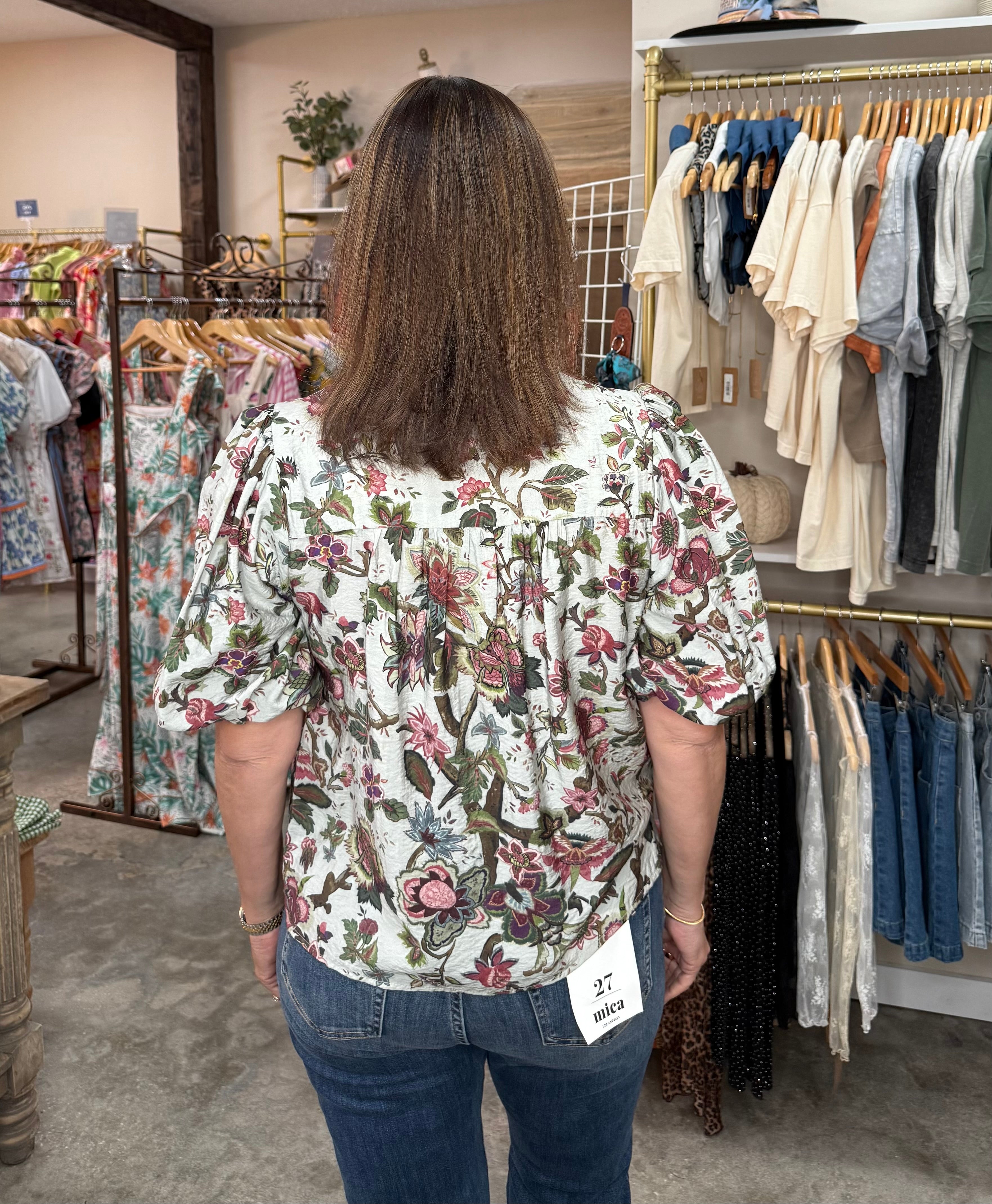 THML Sage Garden Top