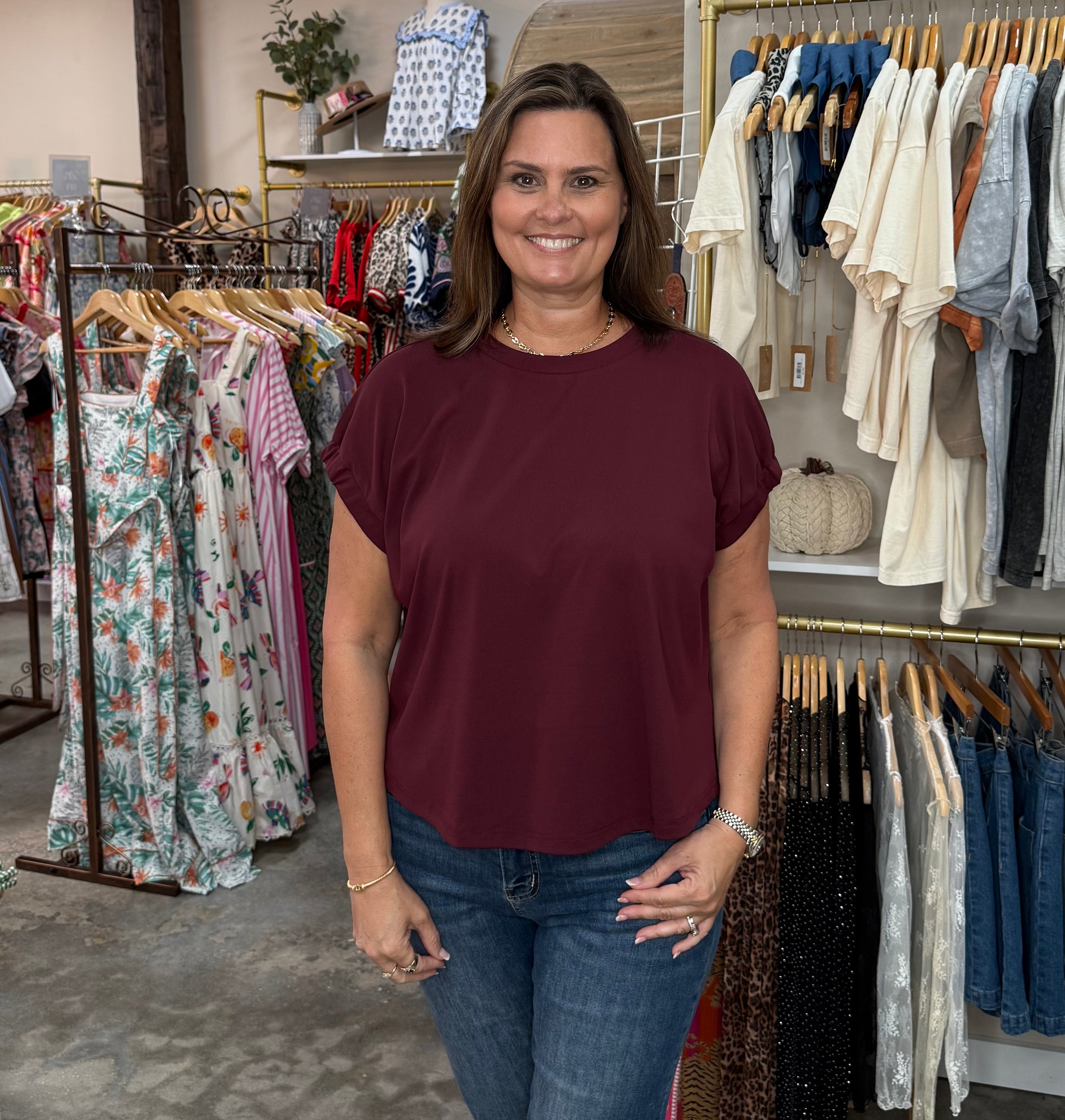 Effortless Dolman Blouse