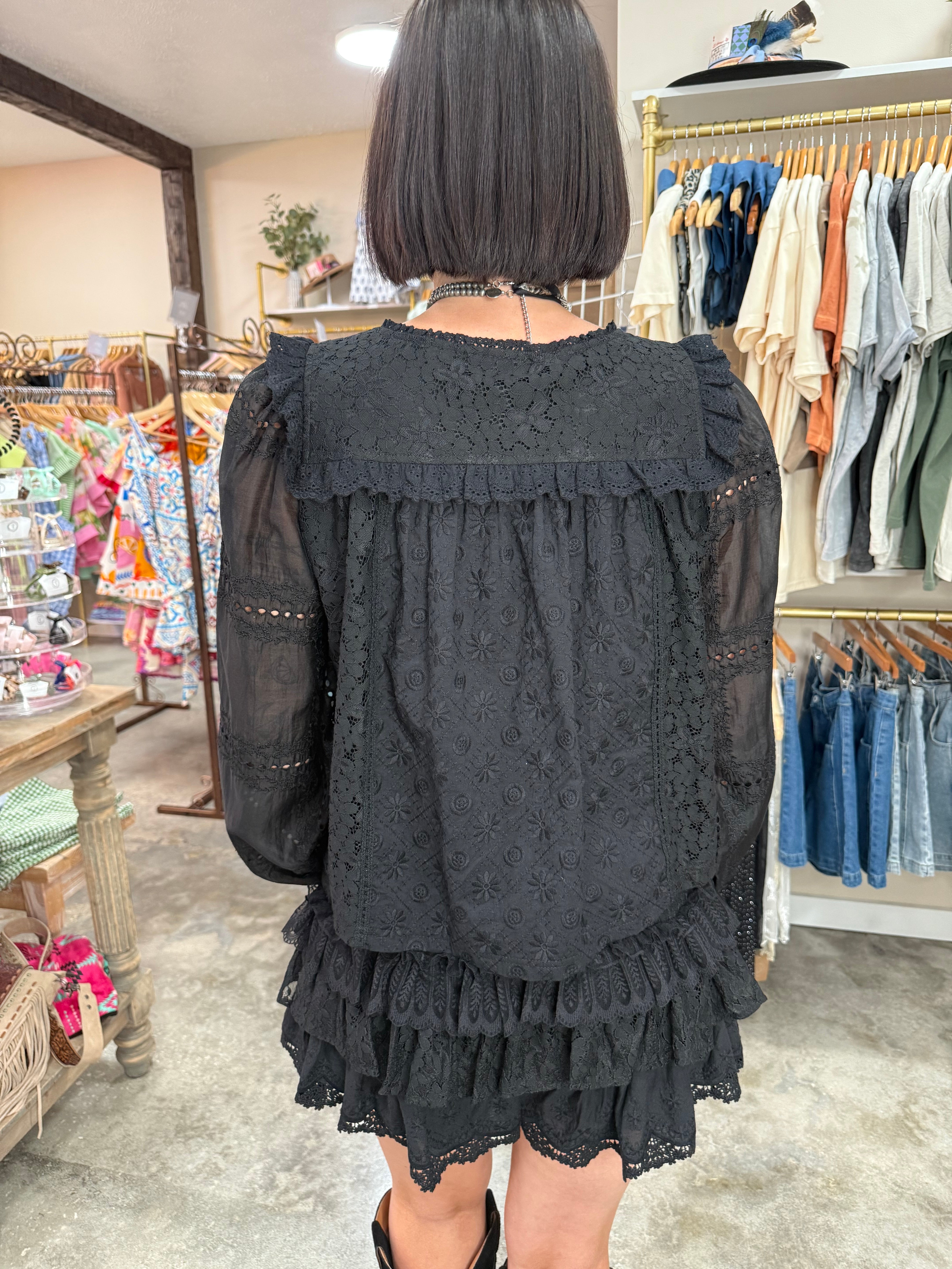 Flirty Lace Top