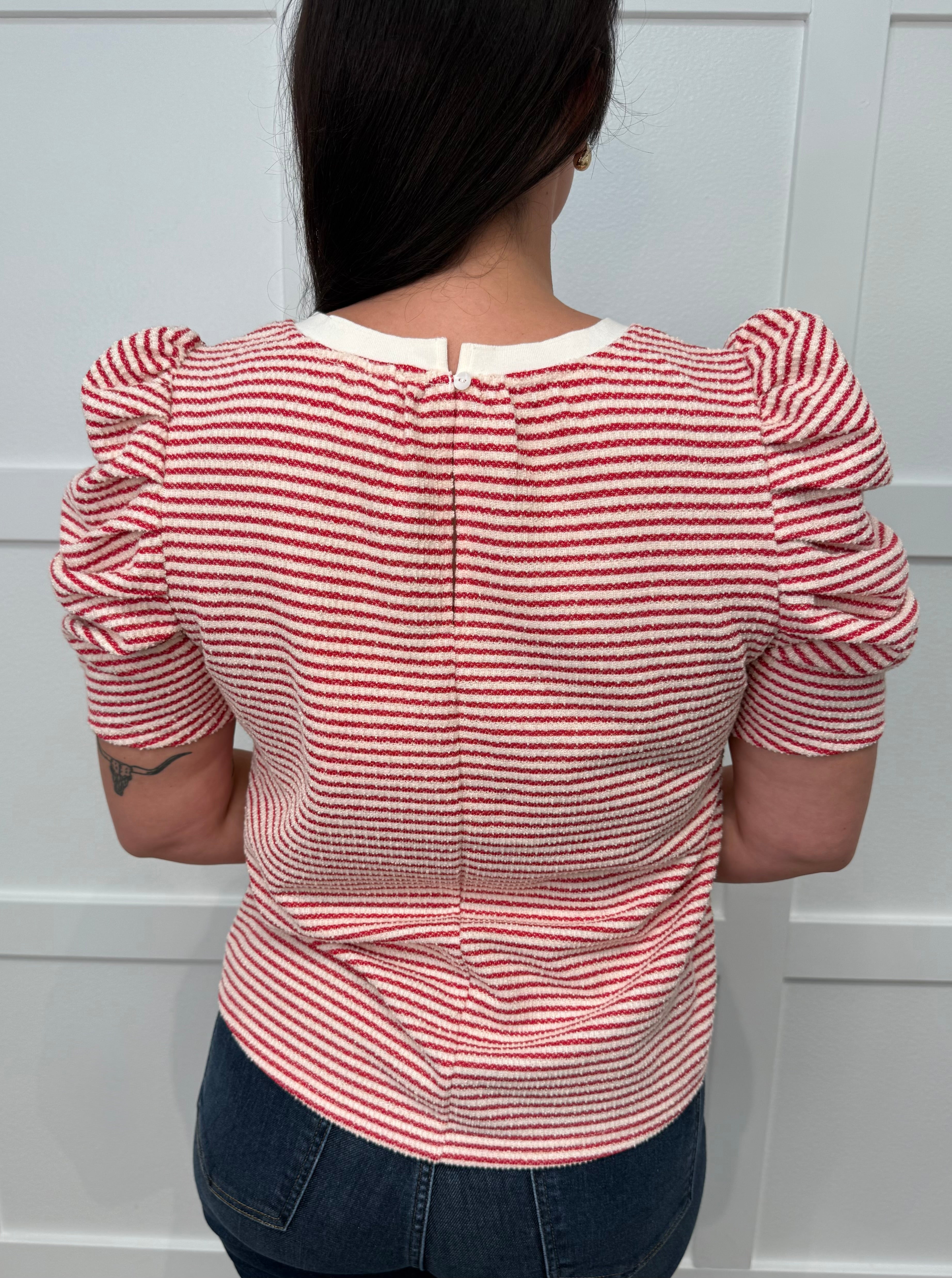 The Candy Cane Top