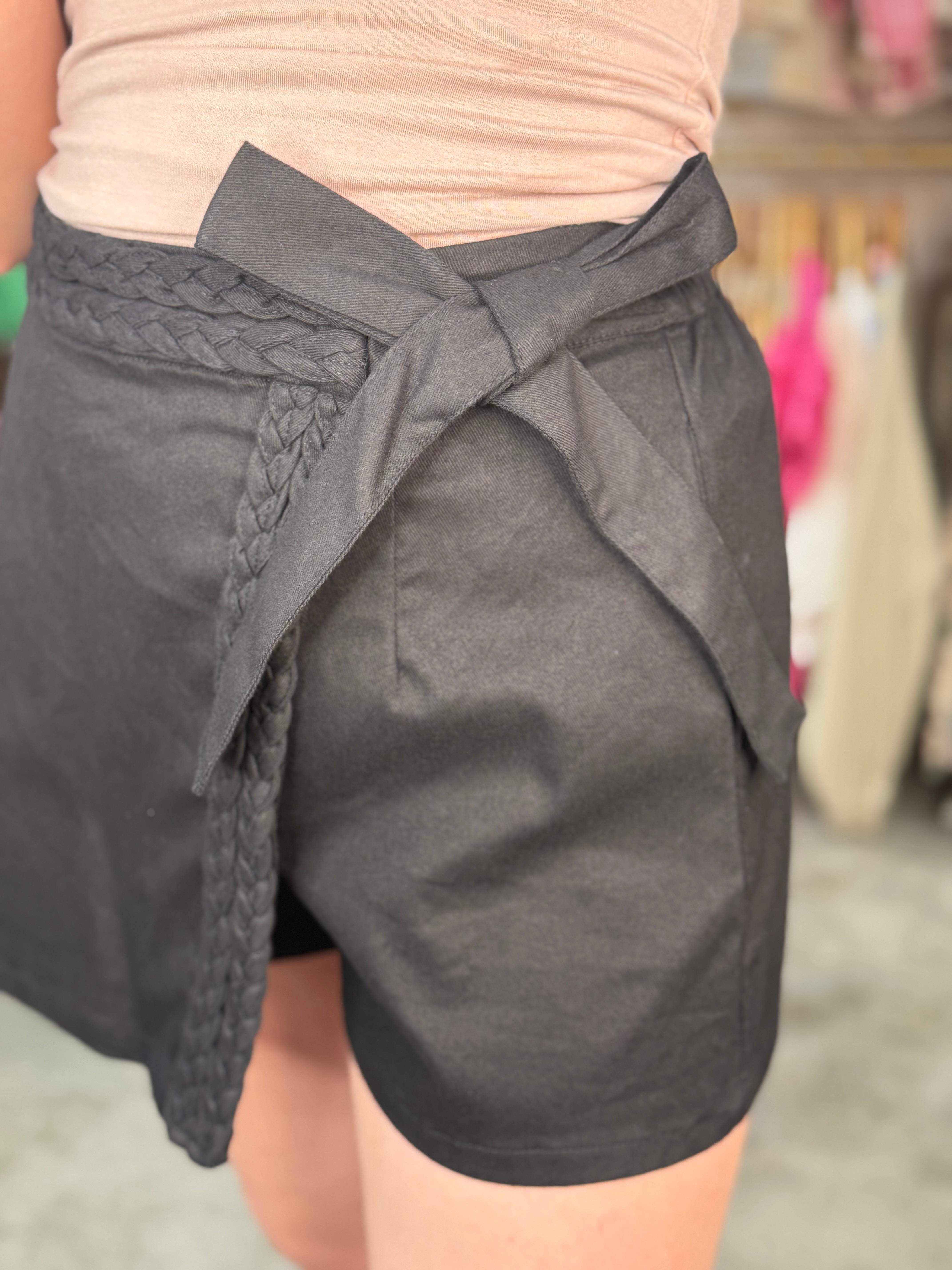 Midnight Edge Denim Skort