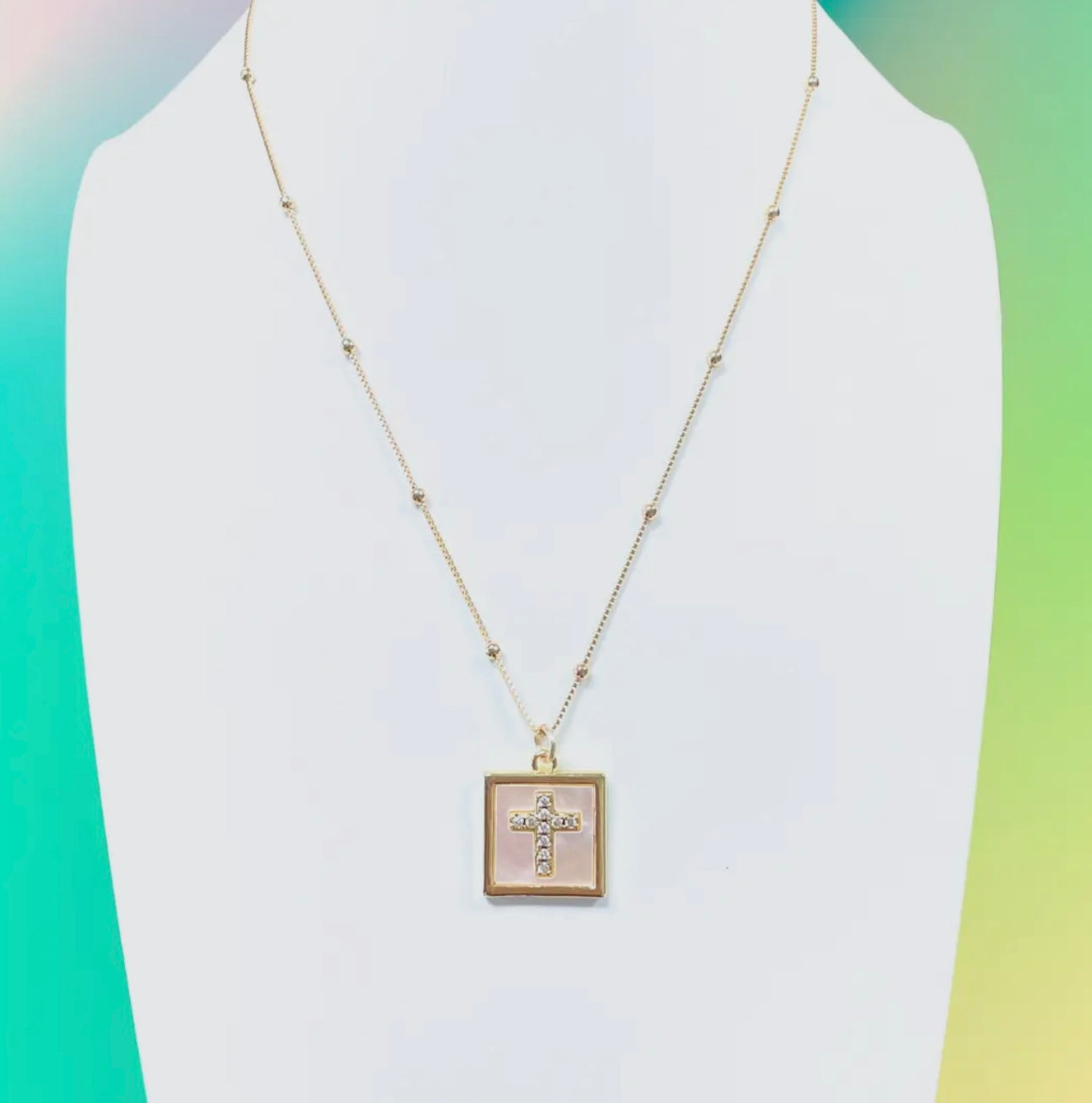 Channing Cross Necklace