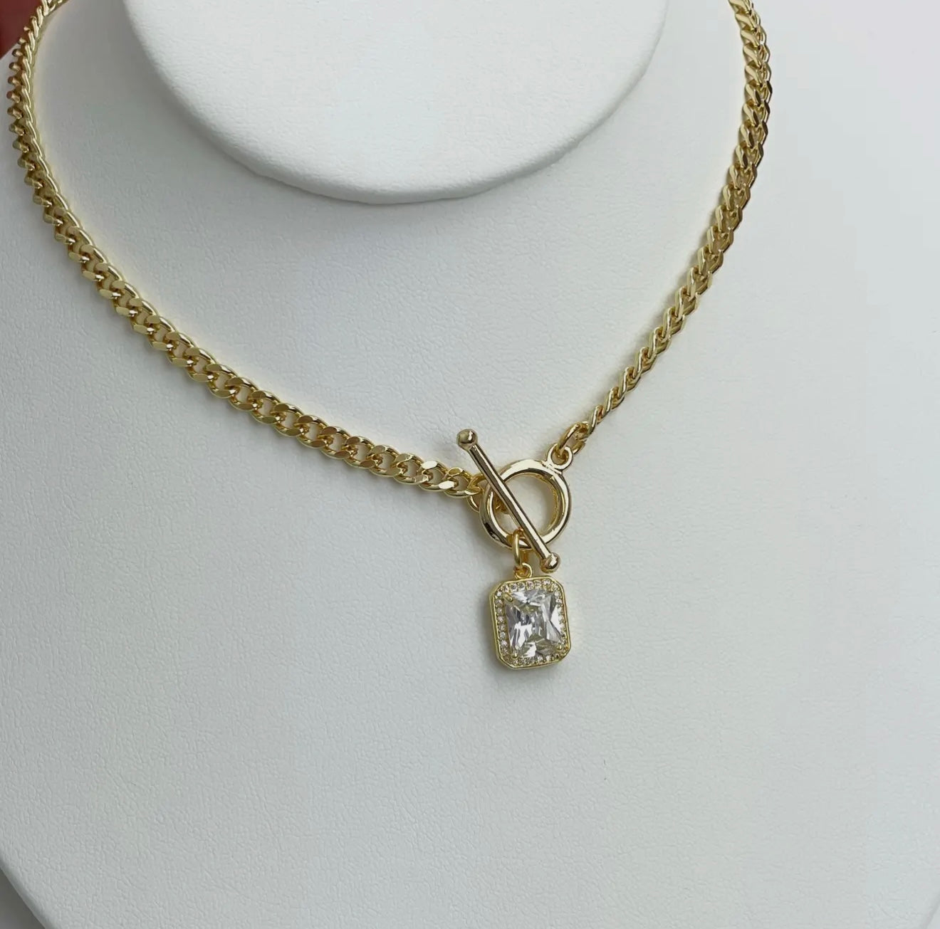 Toggle Glam Necklace