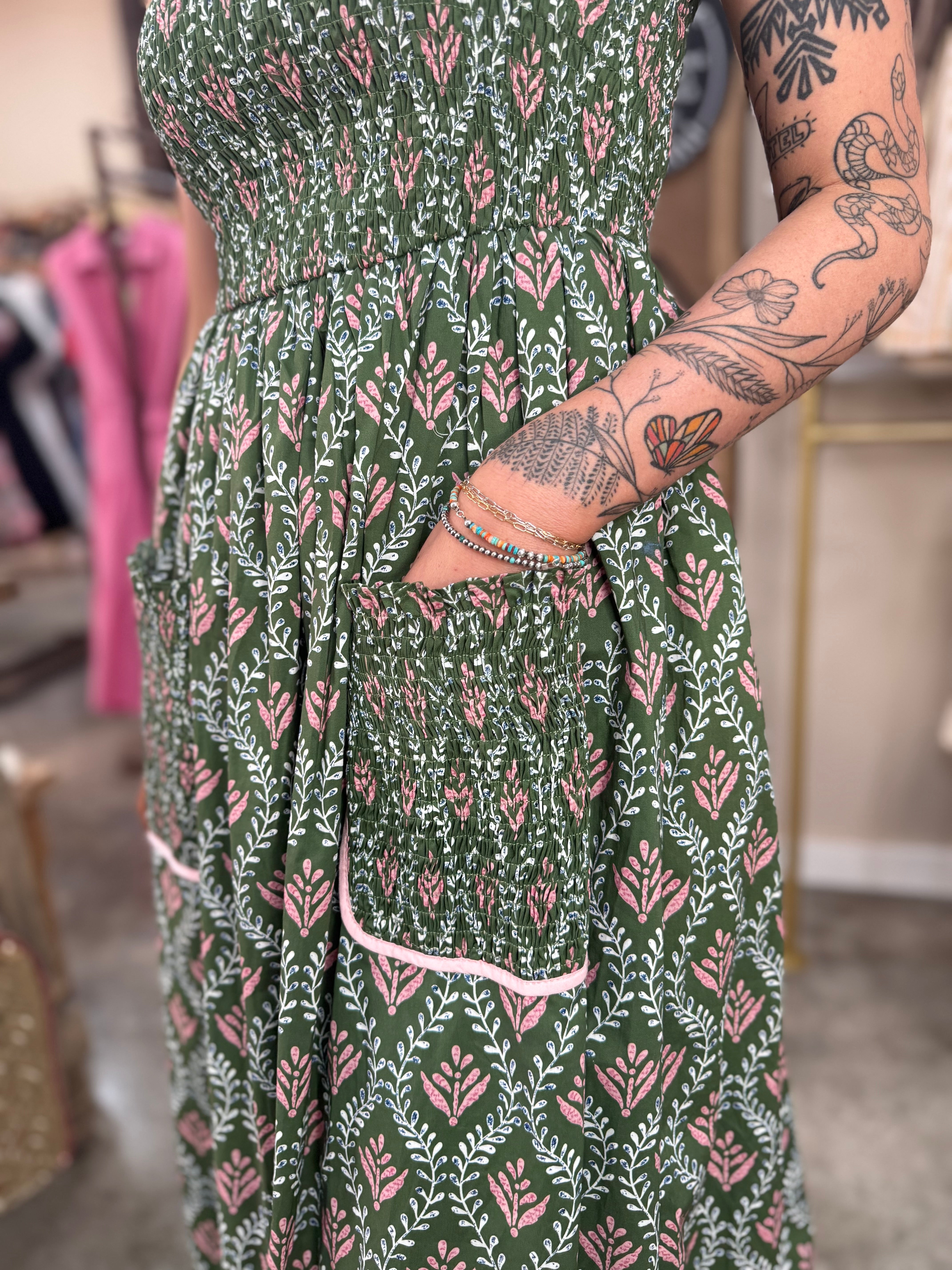 Green Tea Dress