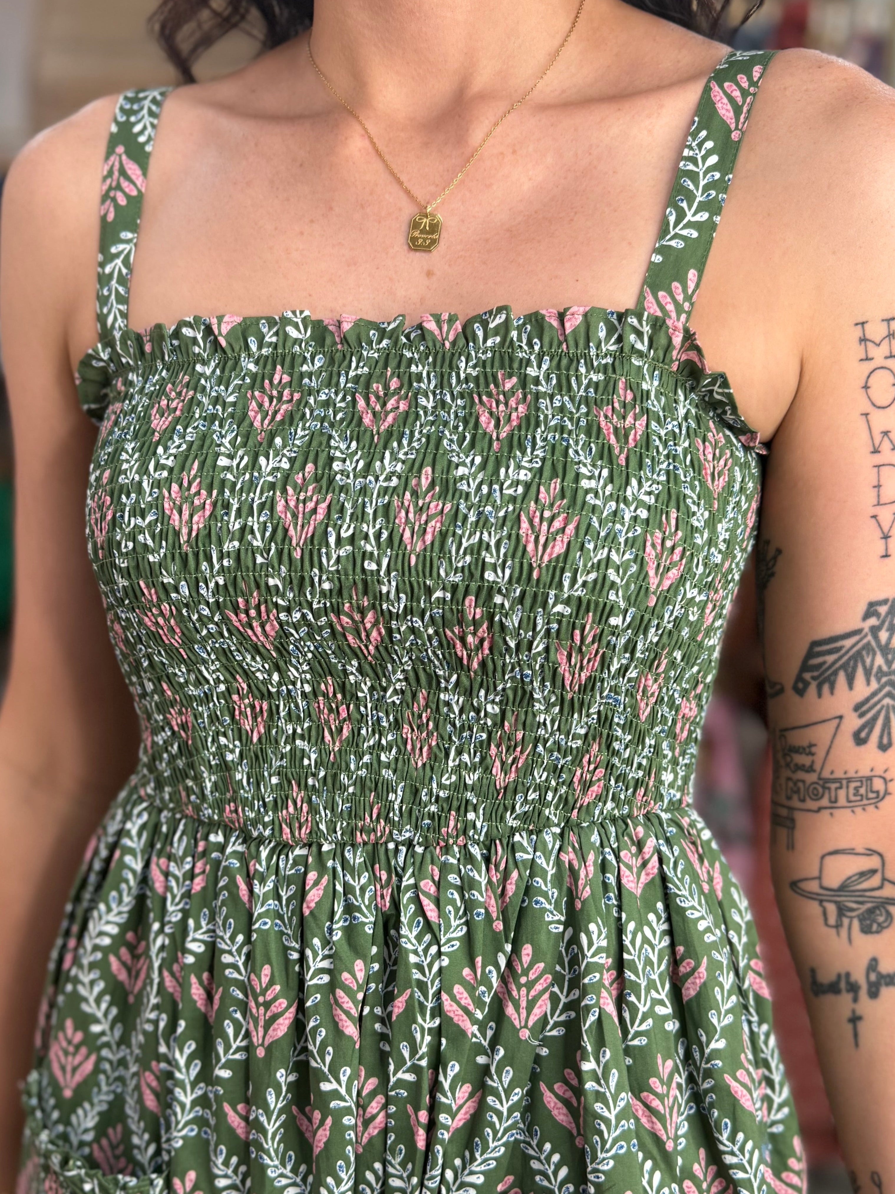 Green Tea Dress