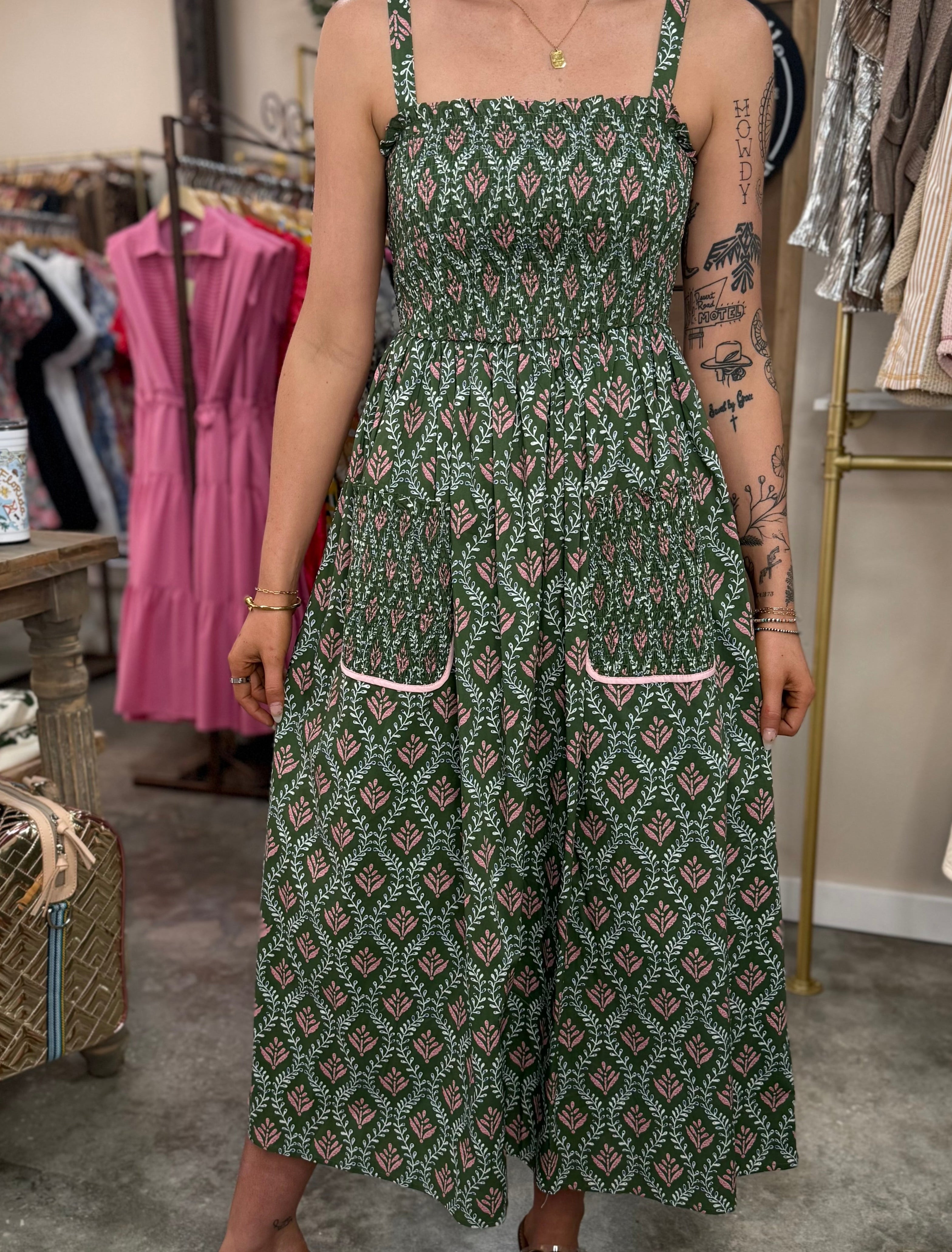 Green Tea Dress