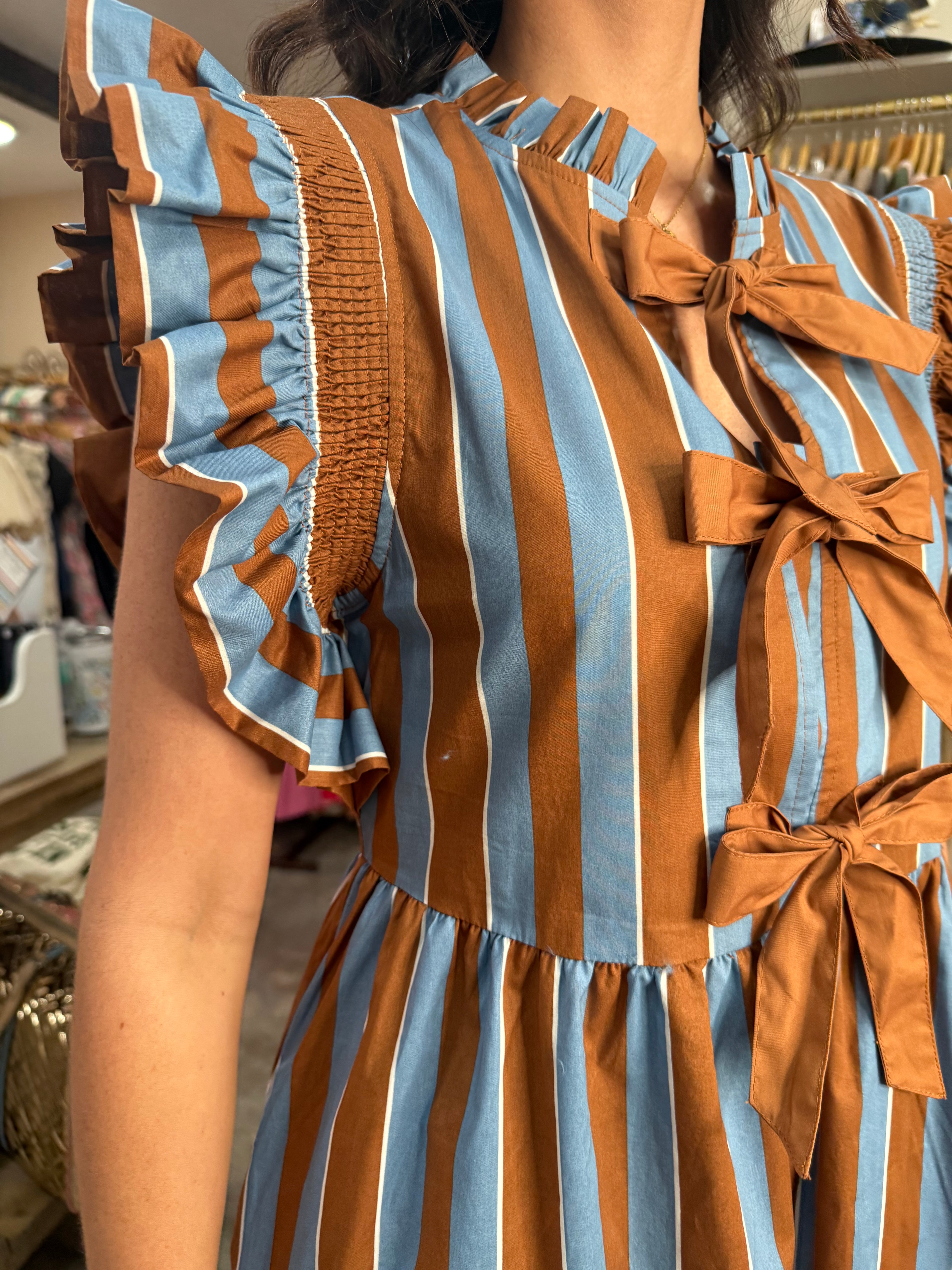 Toffee Twist Dress