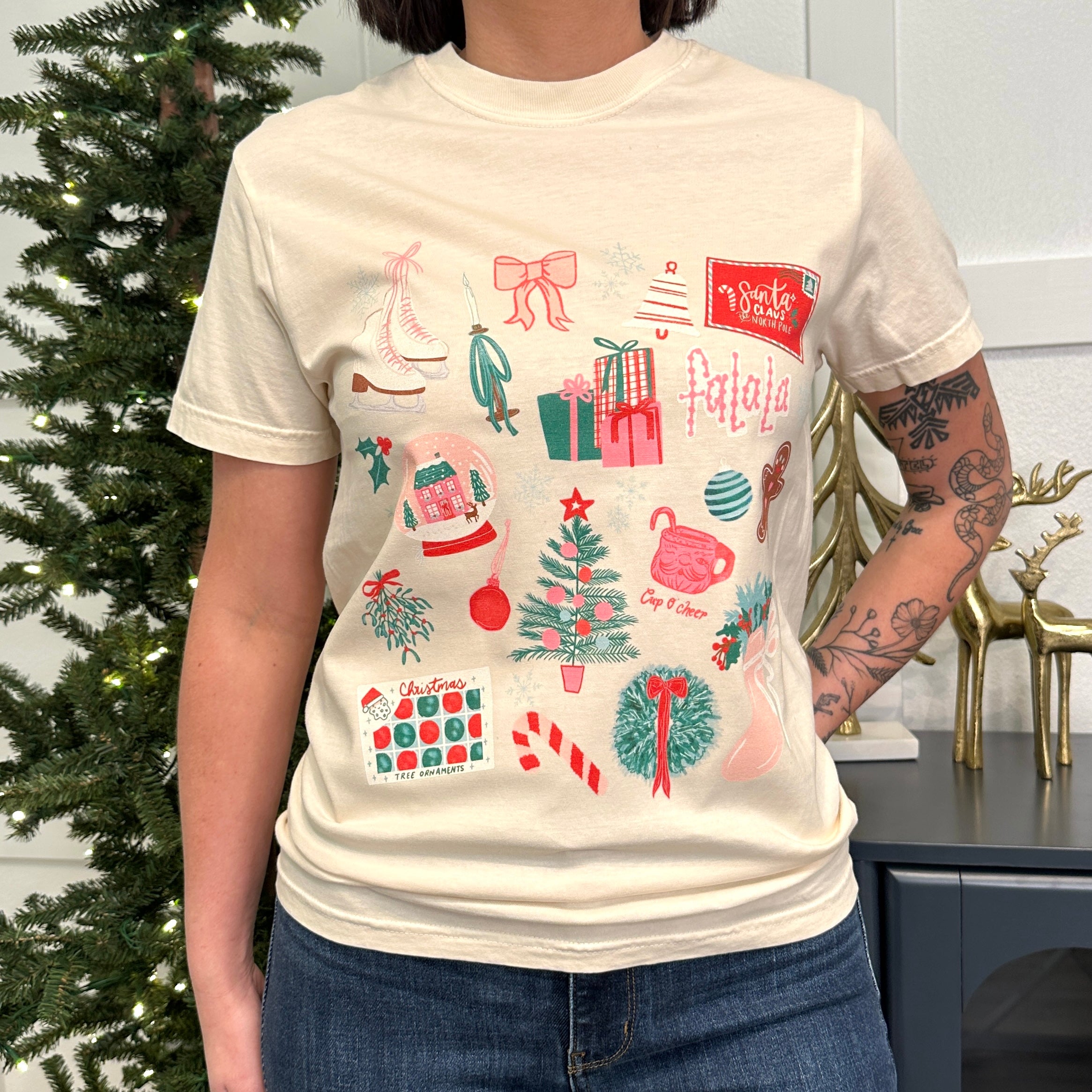 Christmas Collage Tee