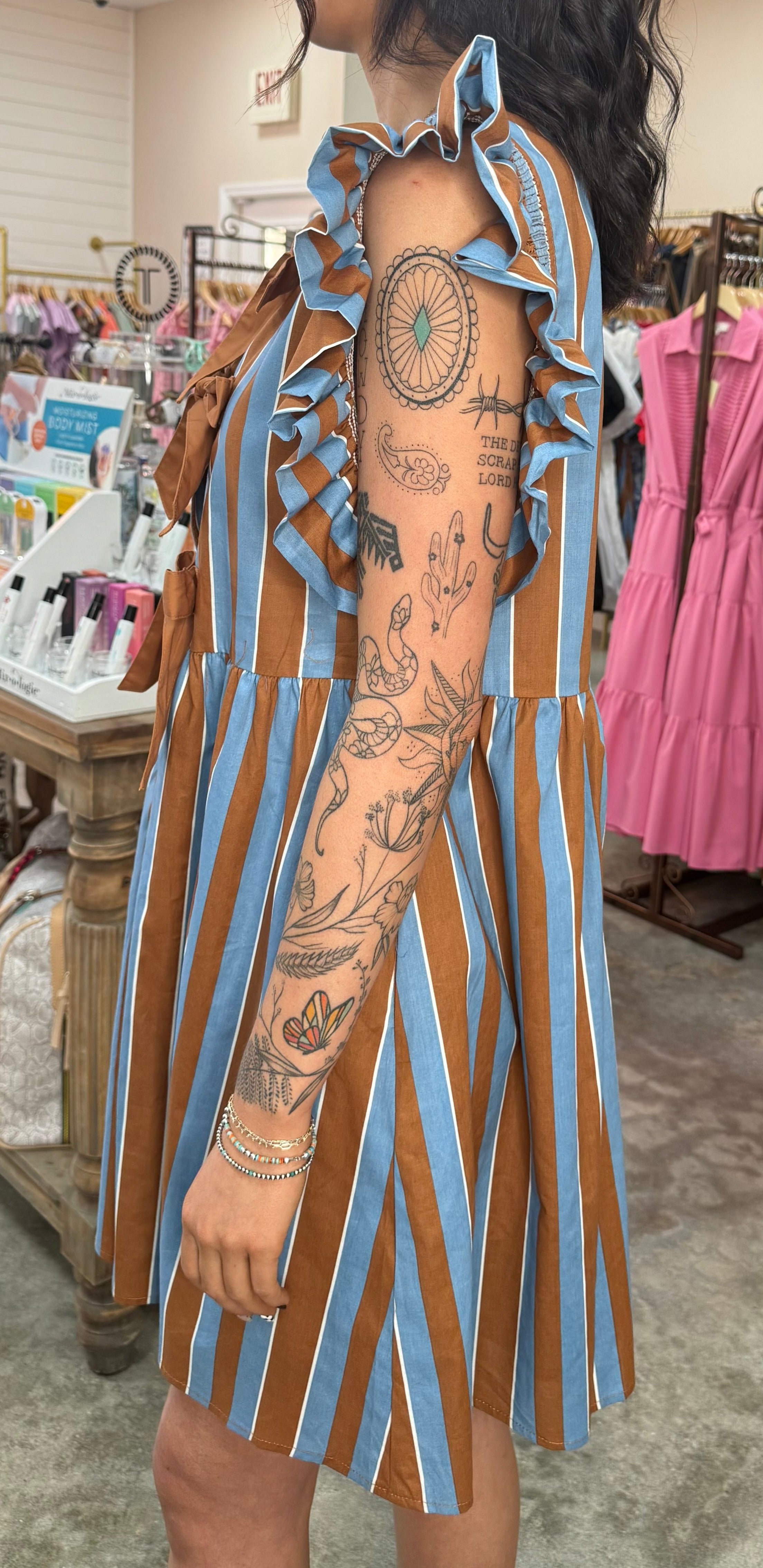Toffee Twist Dress