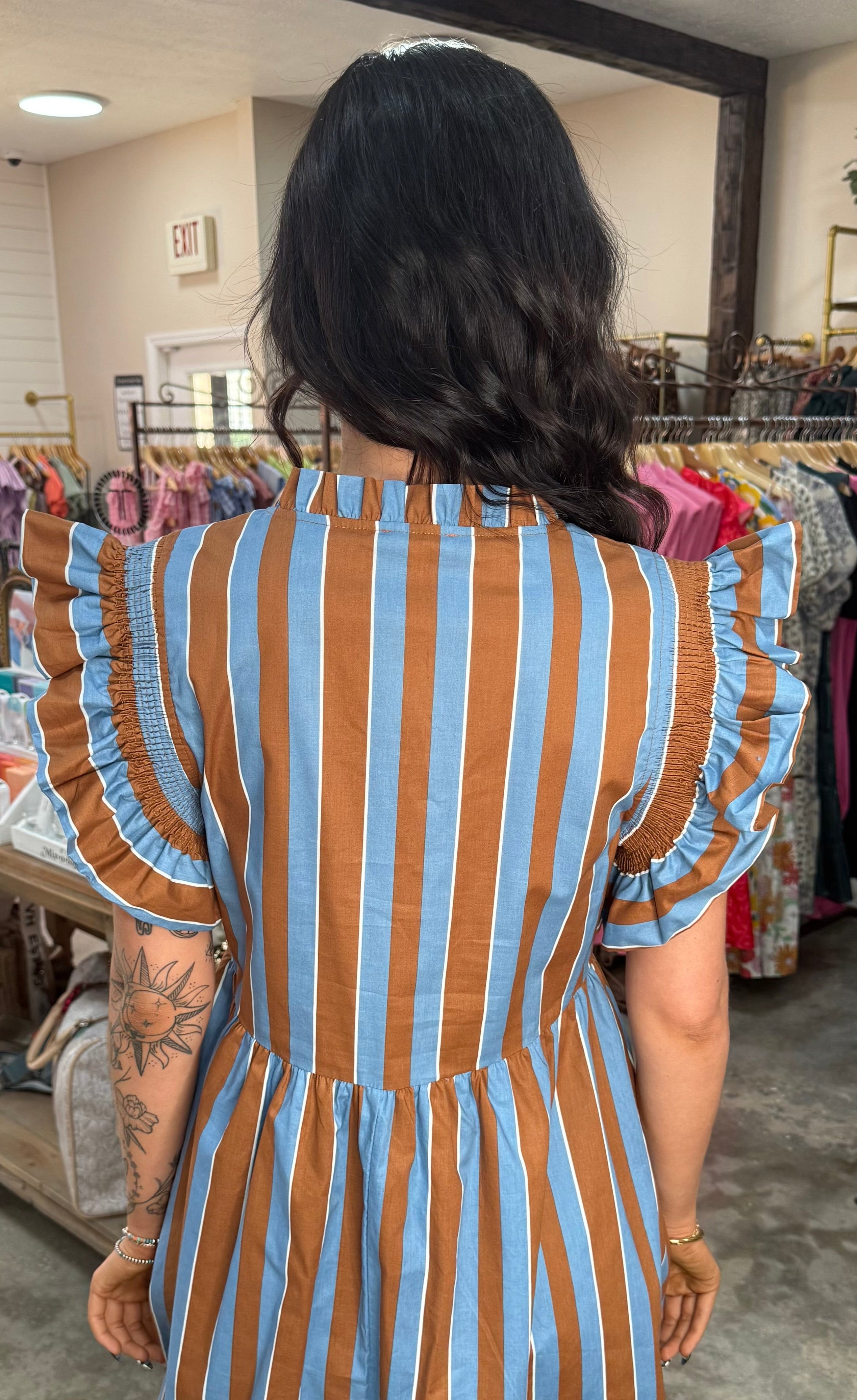 Toffee Twist Dress