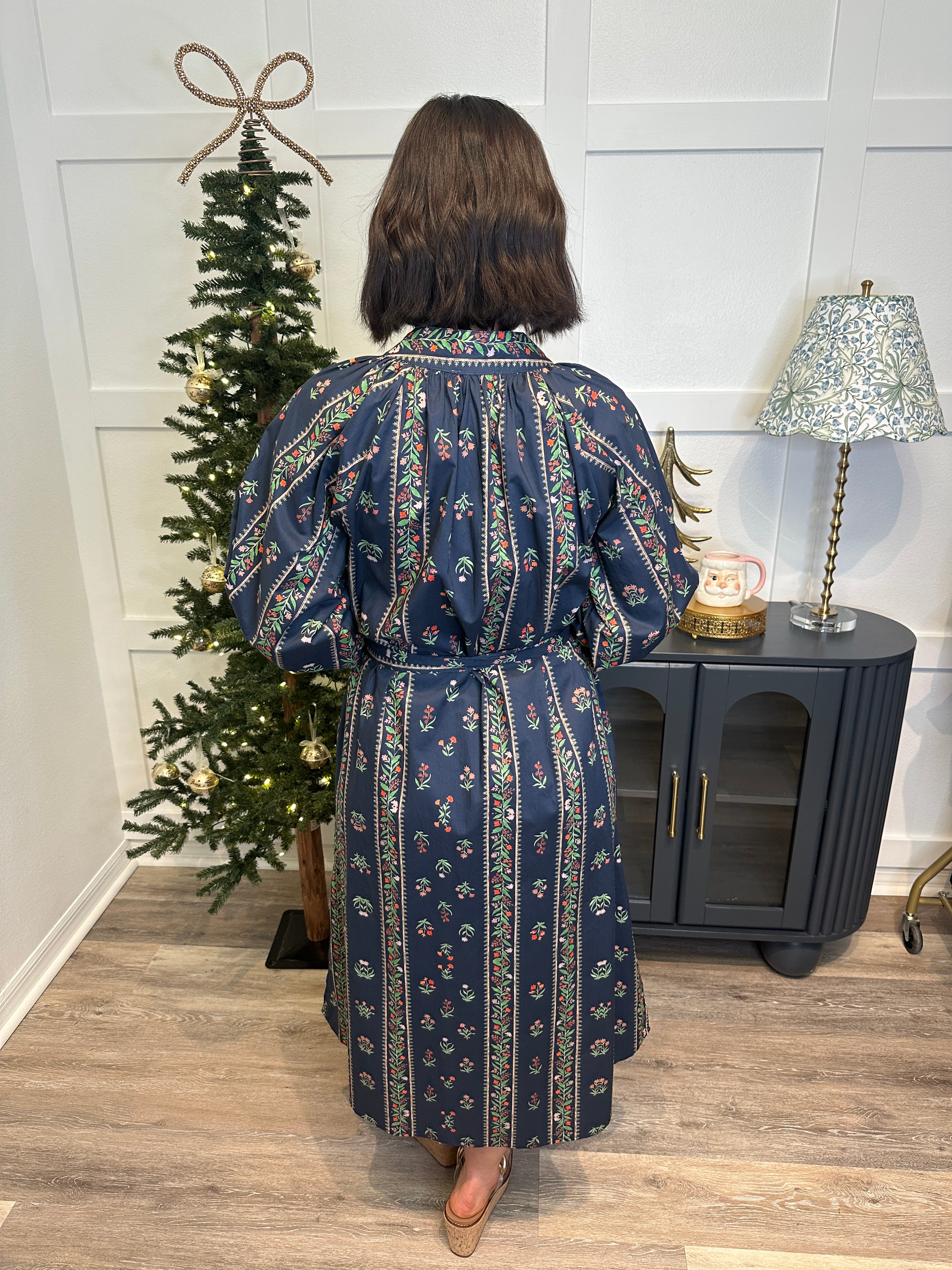 The Midnight Blossom Maxi