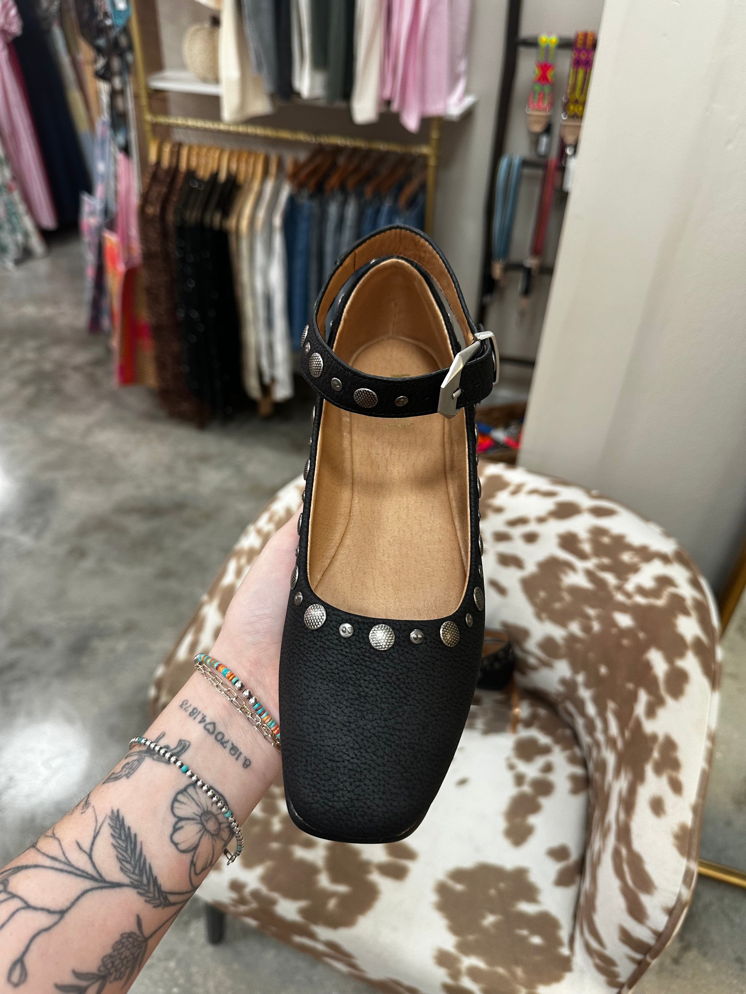 Mystic Studded Flats