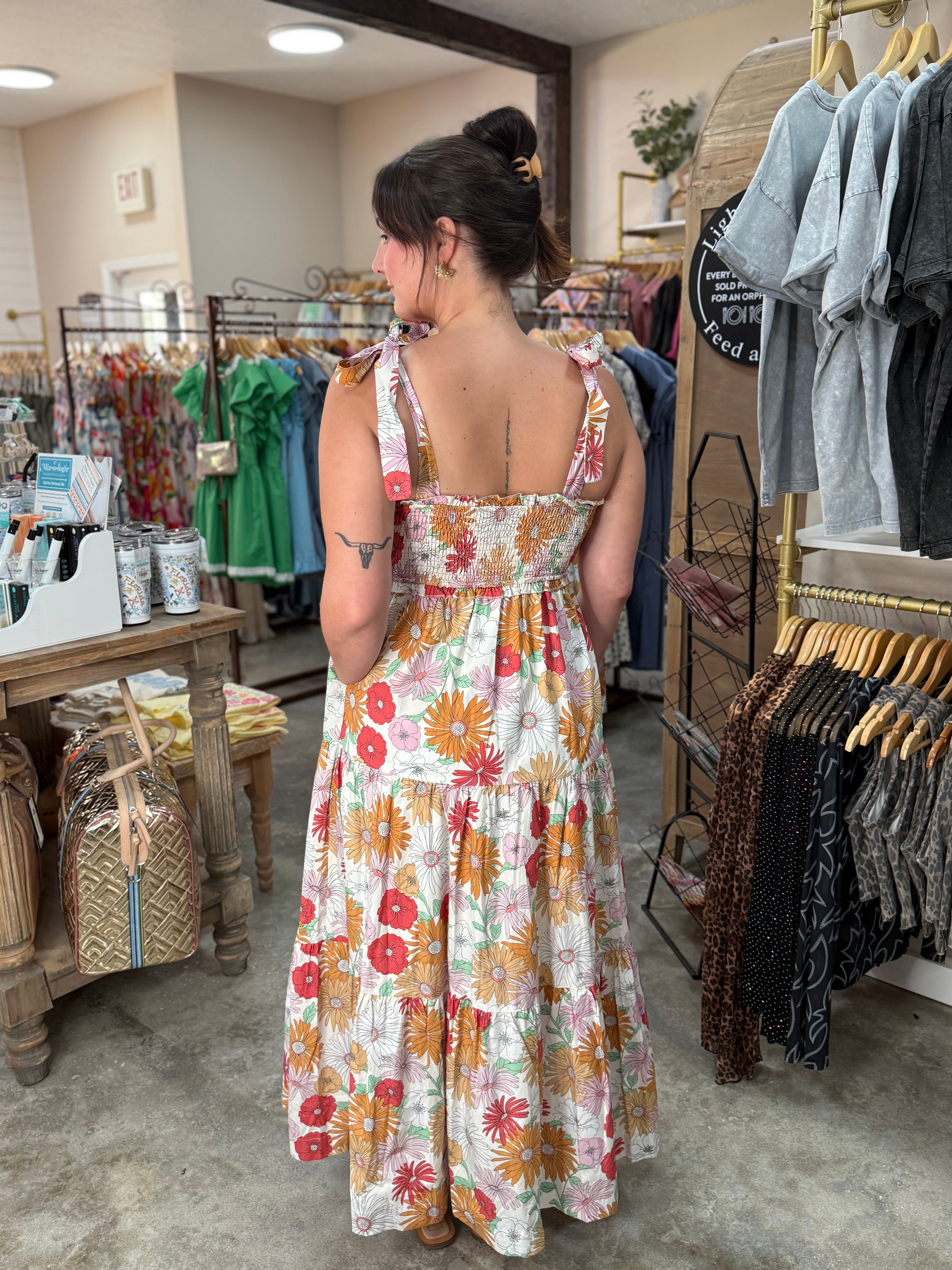 The Bloom Maxi Drress