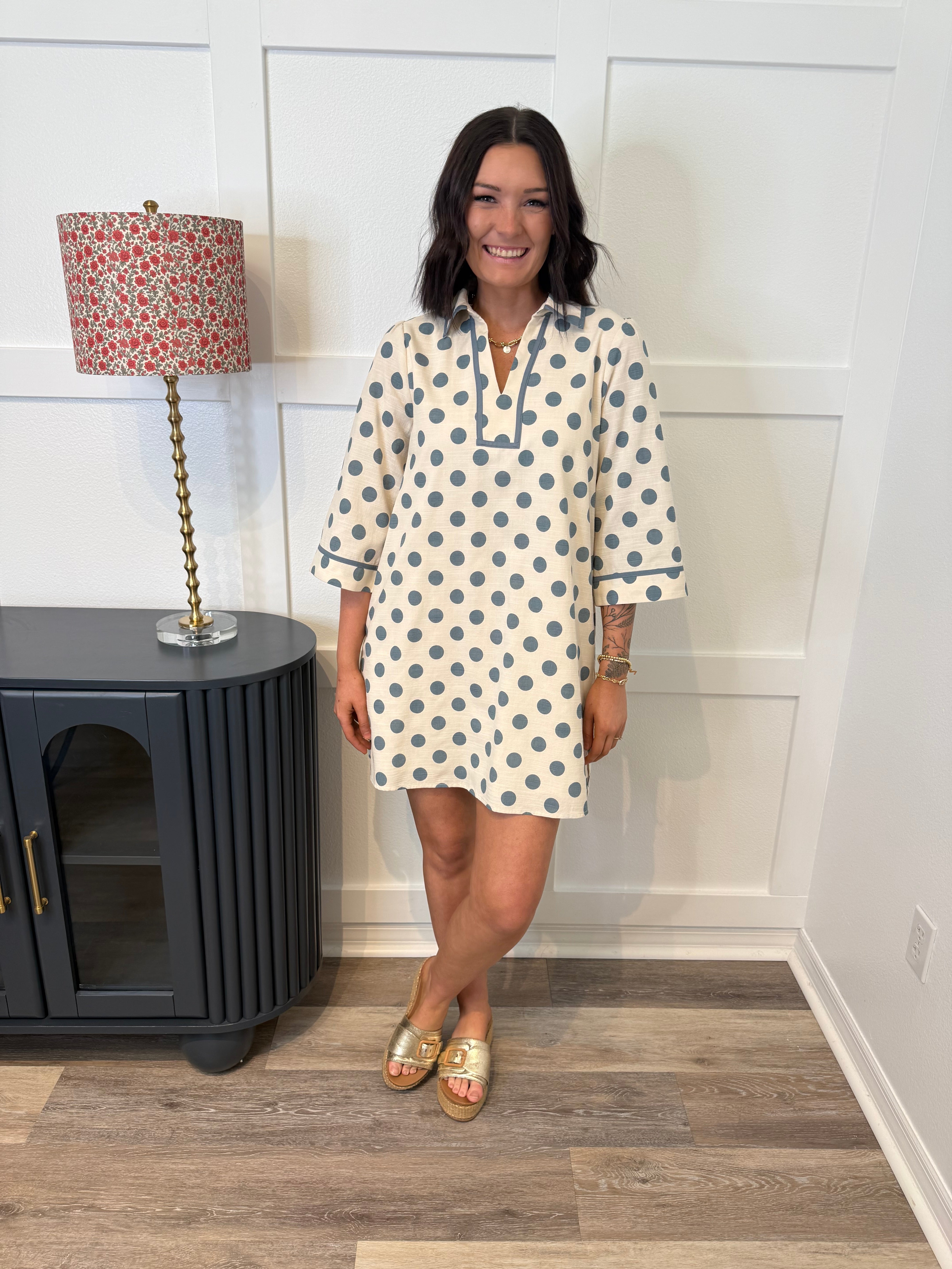 Classic Polk Dot Dress