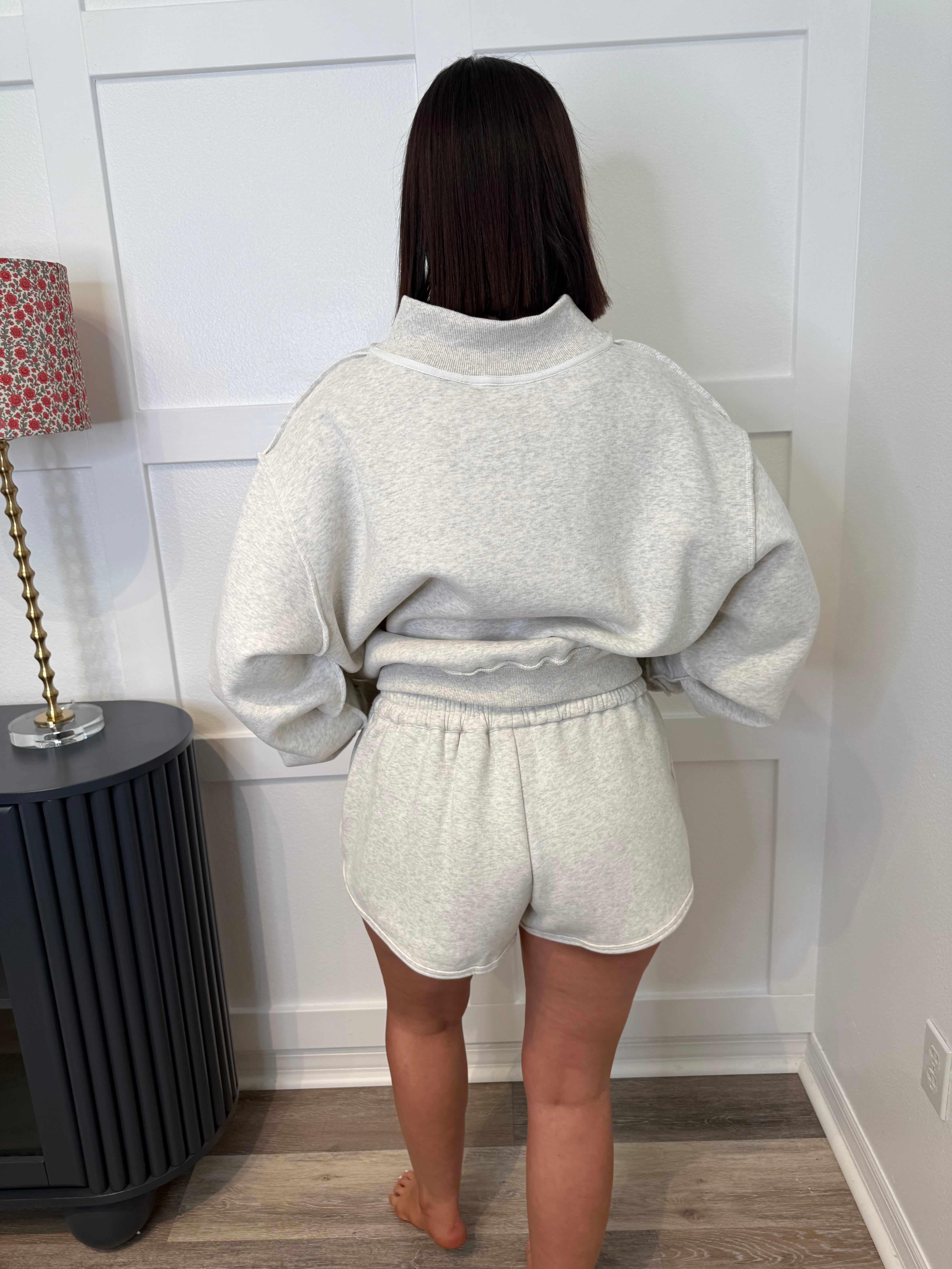 Ash Grey Shorts
