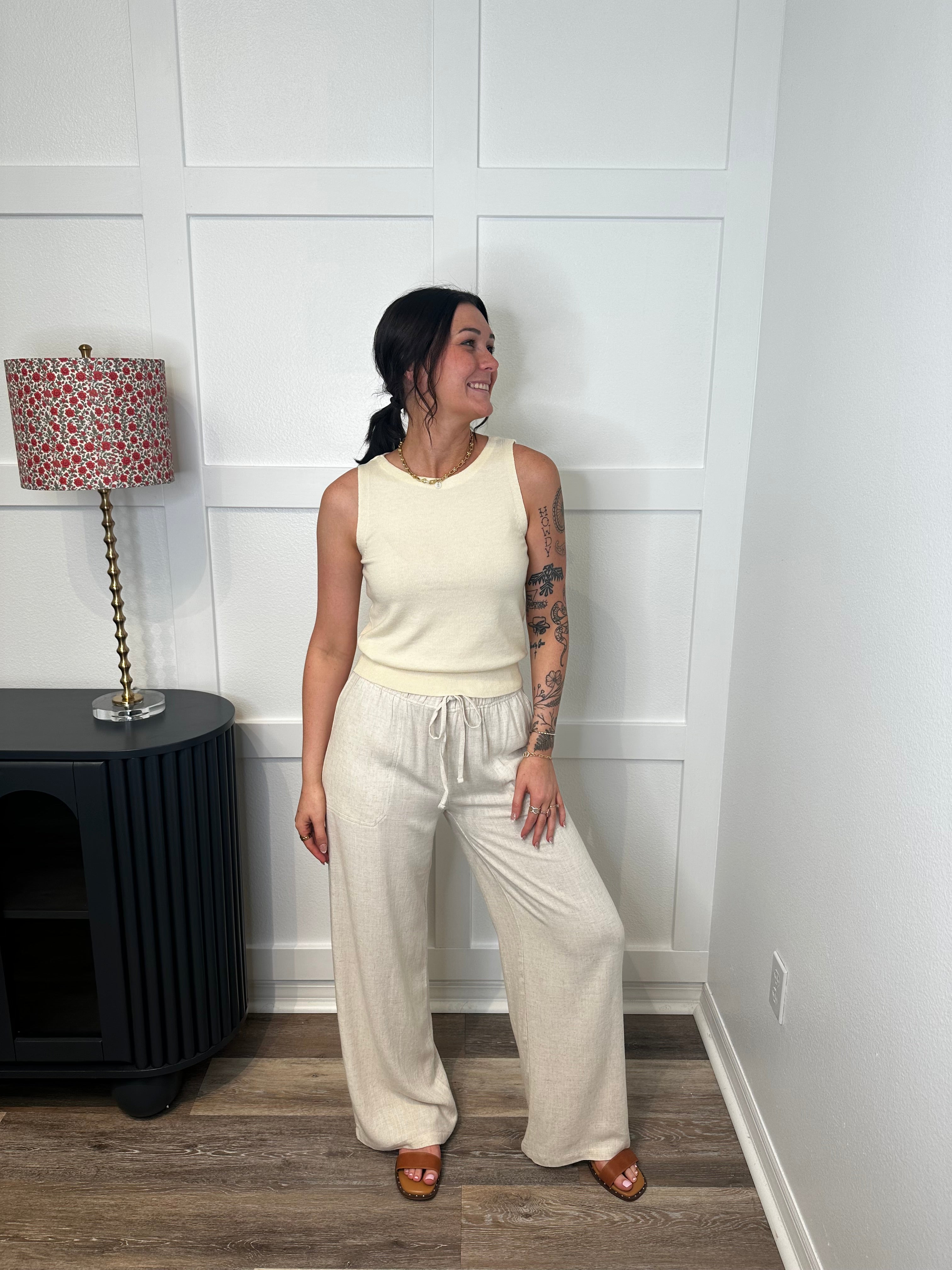 Pebble Linen Pants