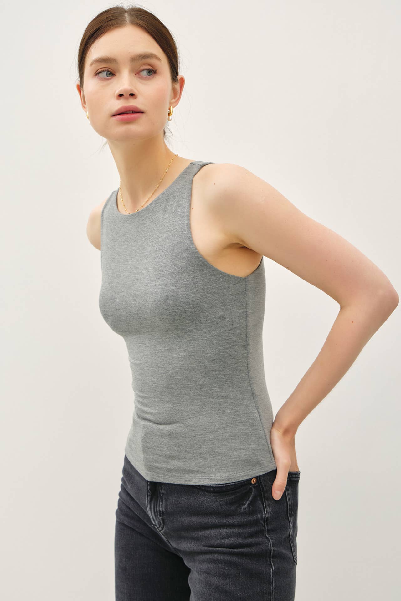 BASIC BOAT NECK TANK