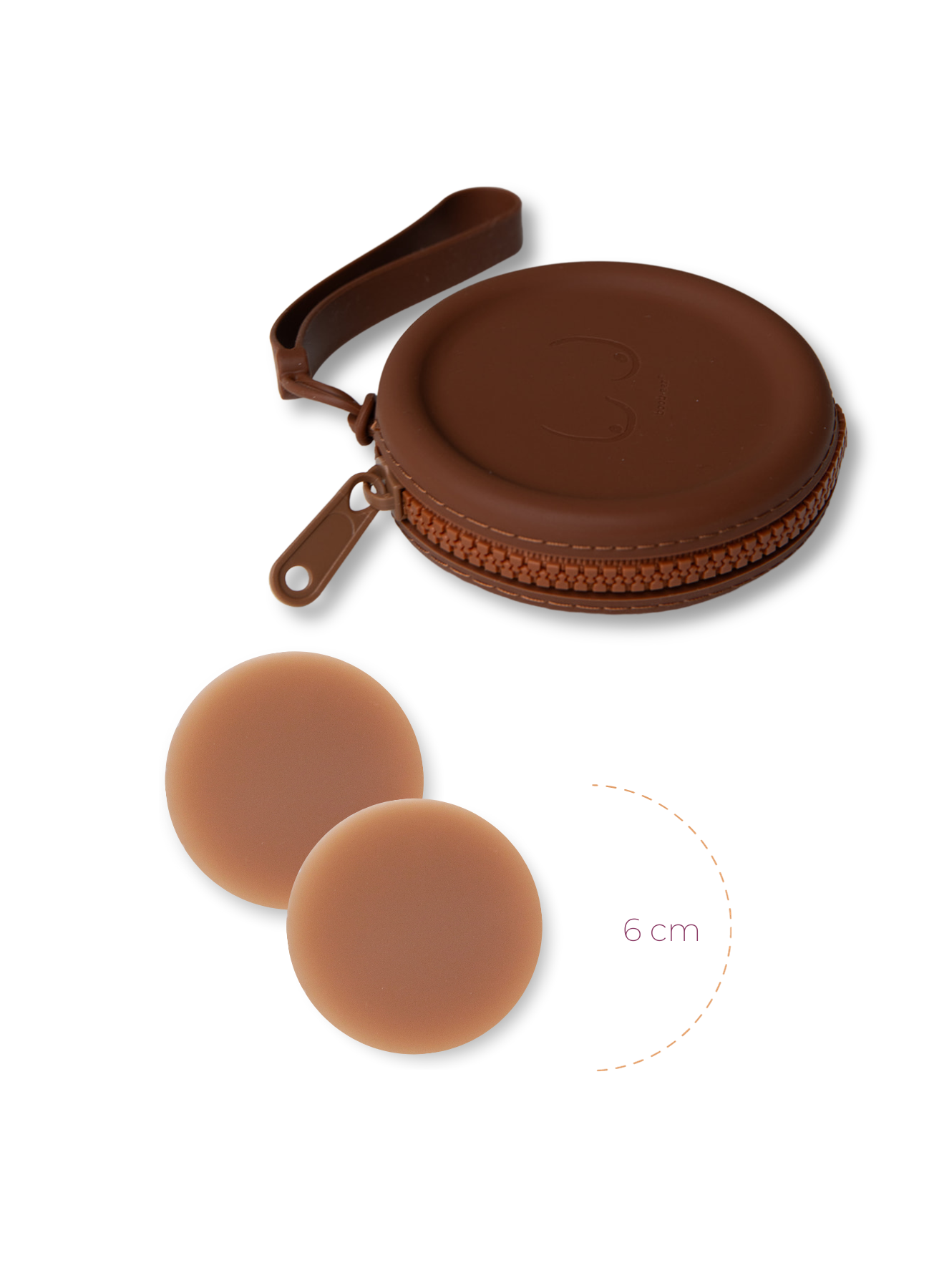 X1 Silicone Travel Case + x1 Pair of "Headlight Hiders"