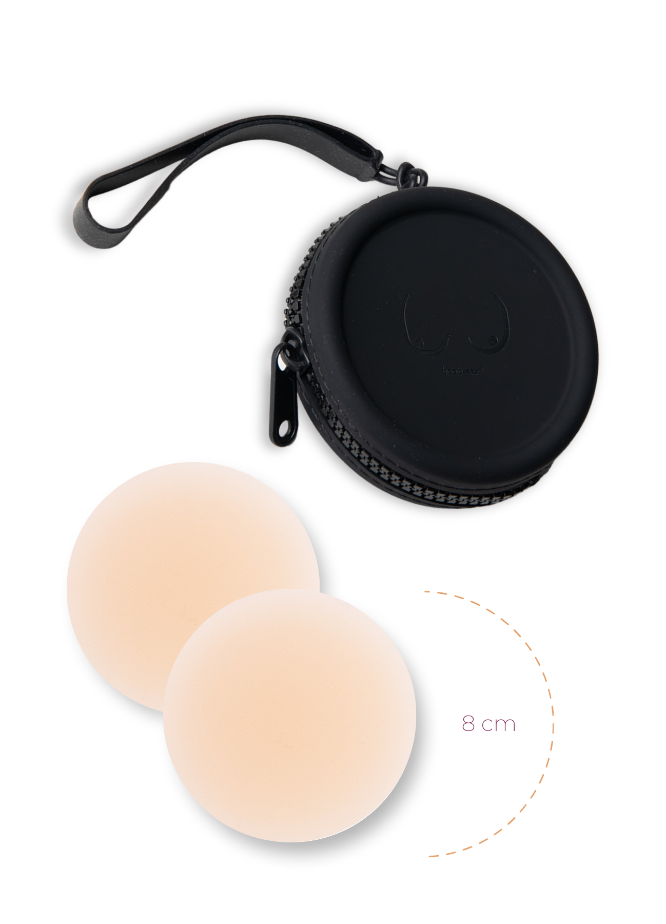 X1 Silicone Travel Case + x1 Pair of "Headlight Hiders"