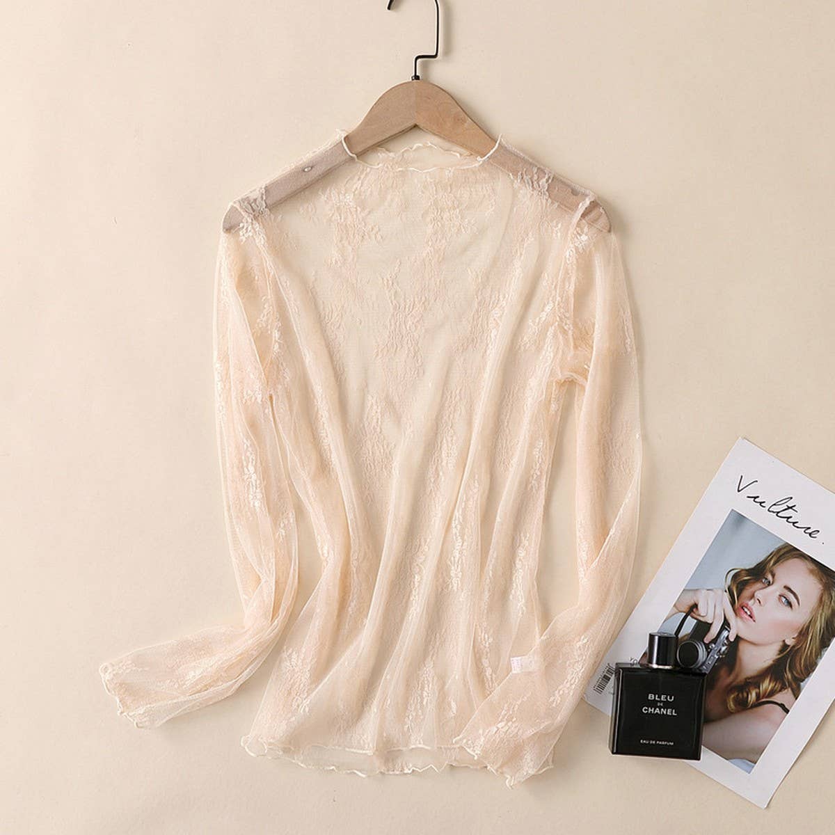 Mesh Blouse