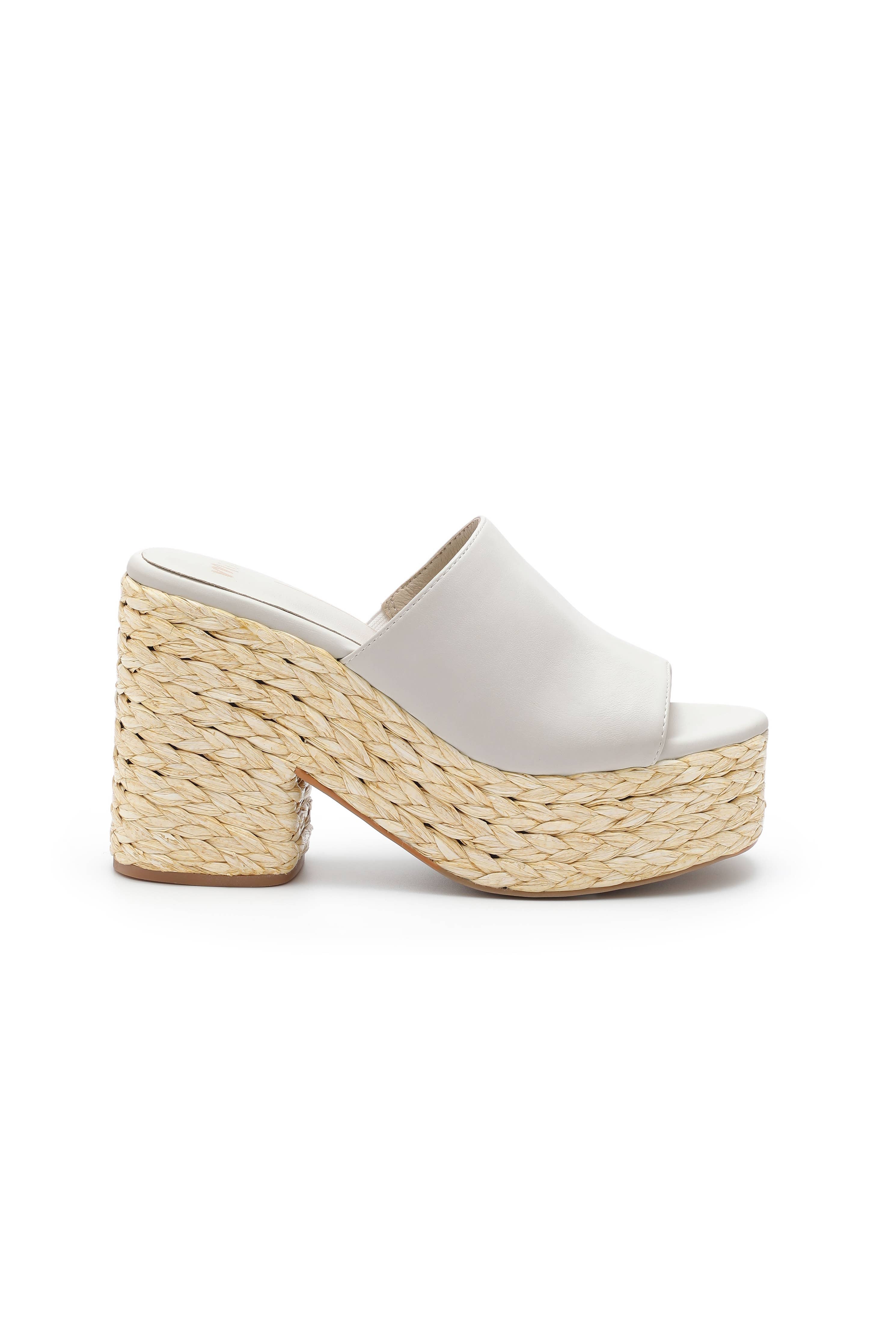 ASHLYN RAFFIA HEELS