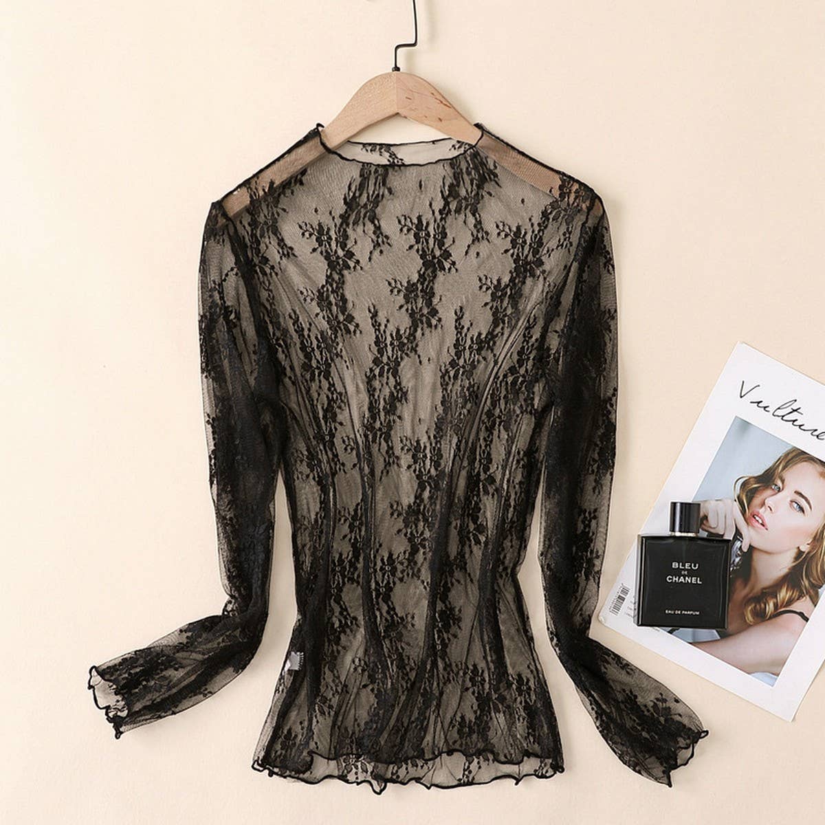 Mesh Blouse