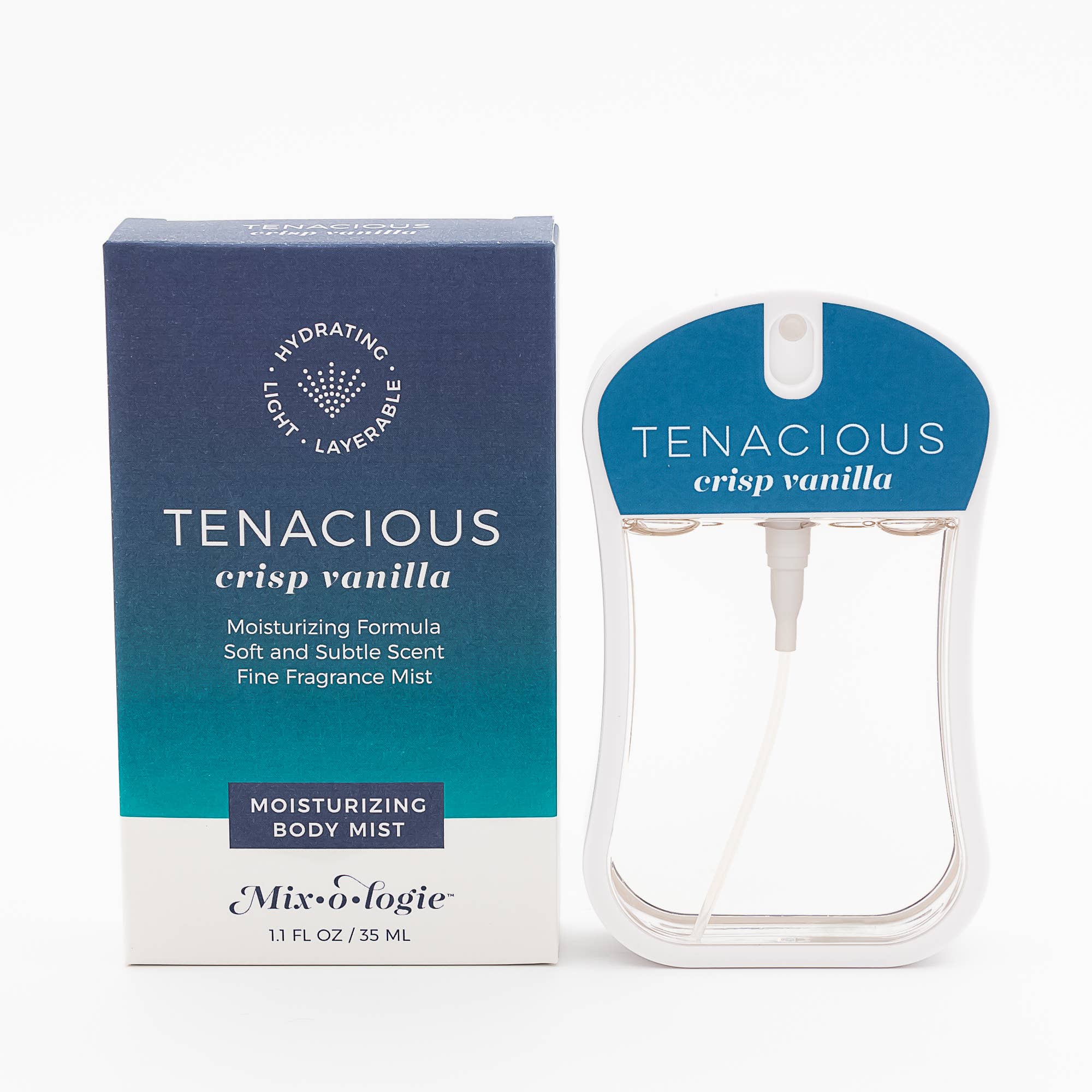 Tenacious (crisp vanilla) Moisturizing Body Mist